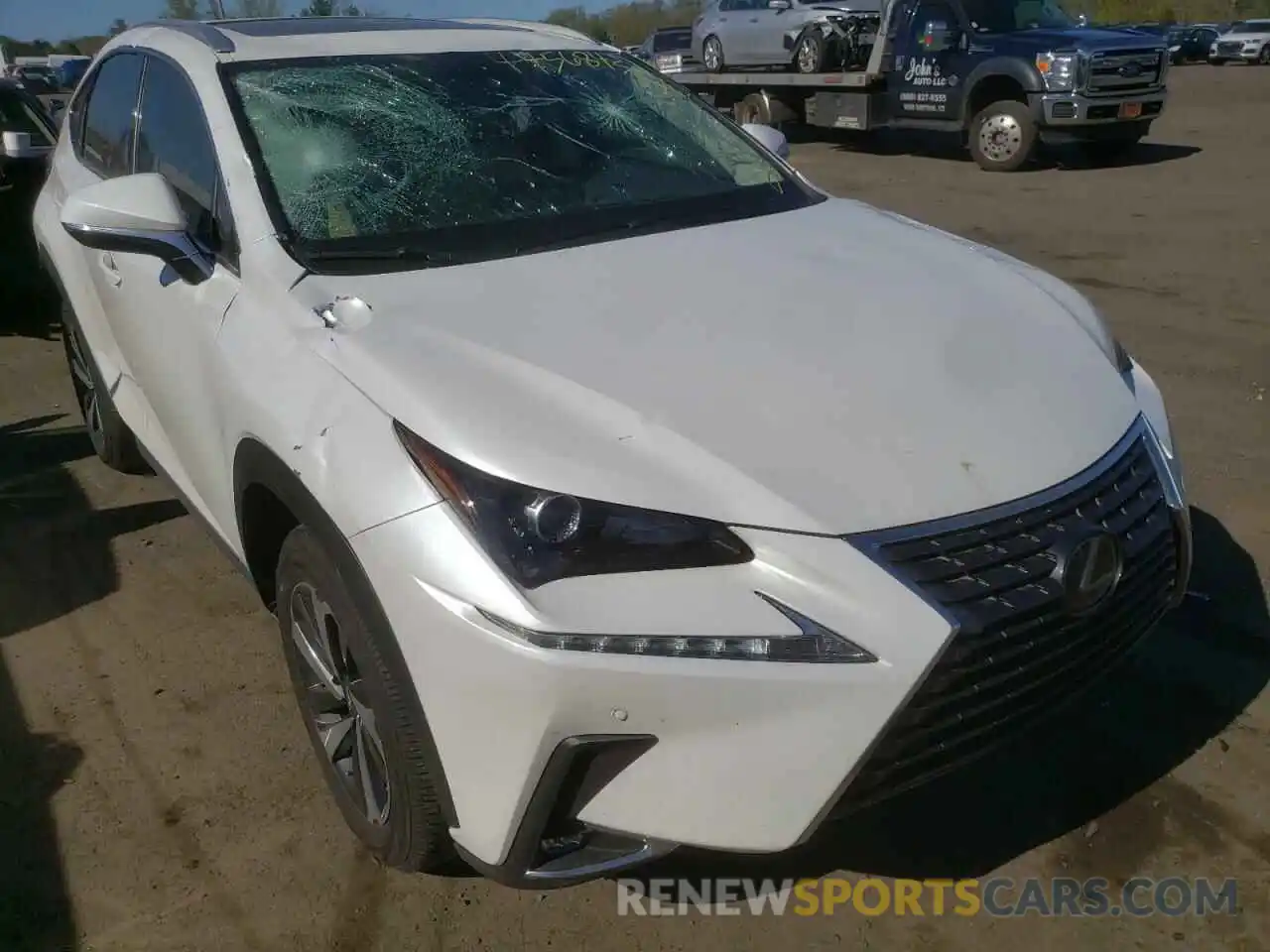 1 Photograph of a damaged car JTJDARBZ6L5005044 LEXUS NX 2020