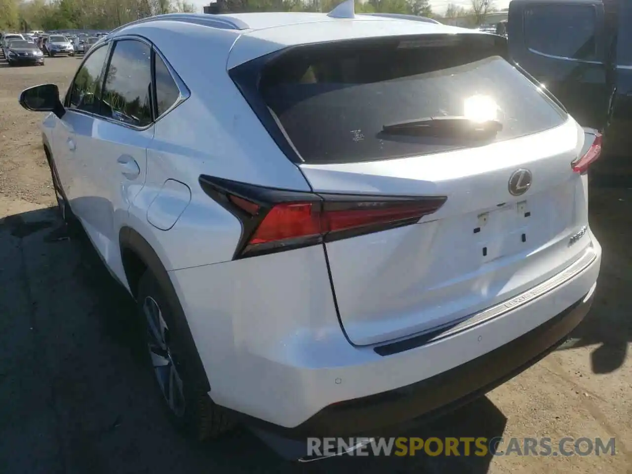 3 Фотография поврежденного автомобиля JTJDARBZ6L5005044 LEXUS NX 2020