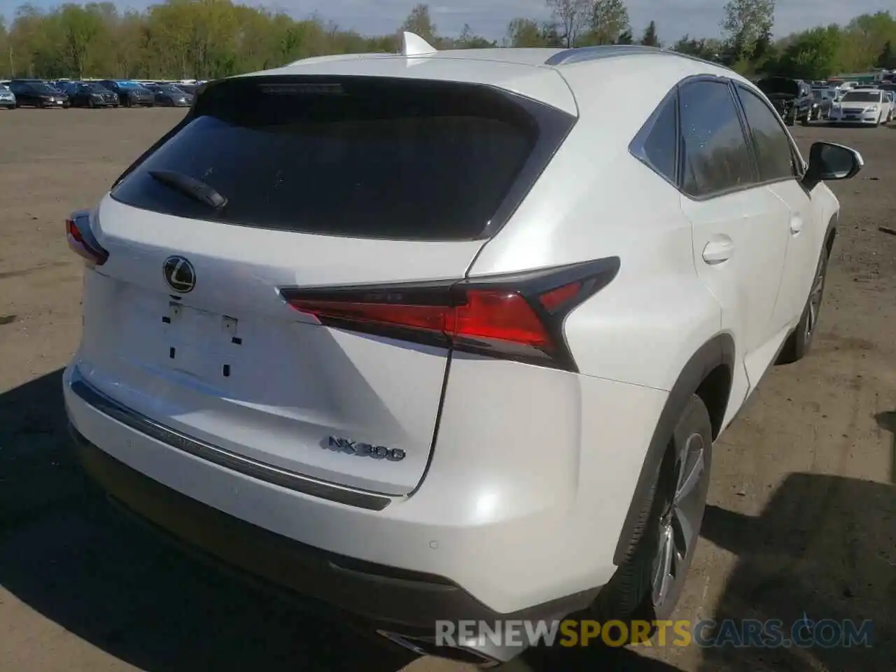 4 Photograph of a damaged car JTJDARBZ6L5005044 LEXUS NX 2020