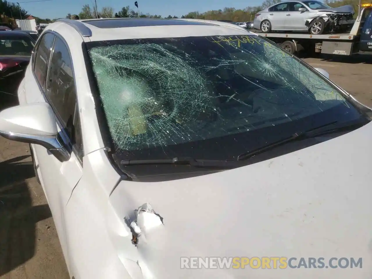 9 Photograph of a damaged car JTJDARBZ6L5005044 LEXUS NX 2020