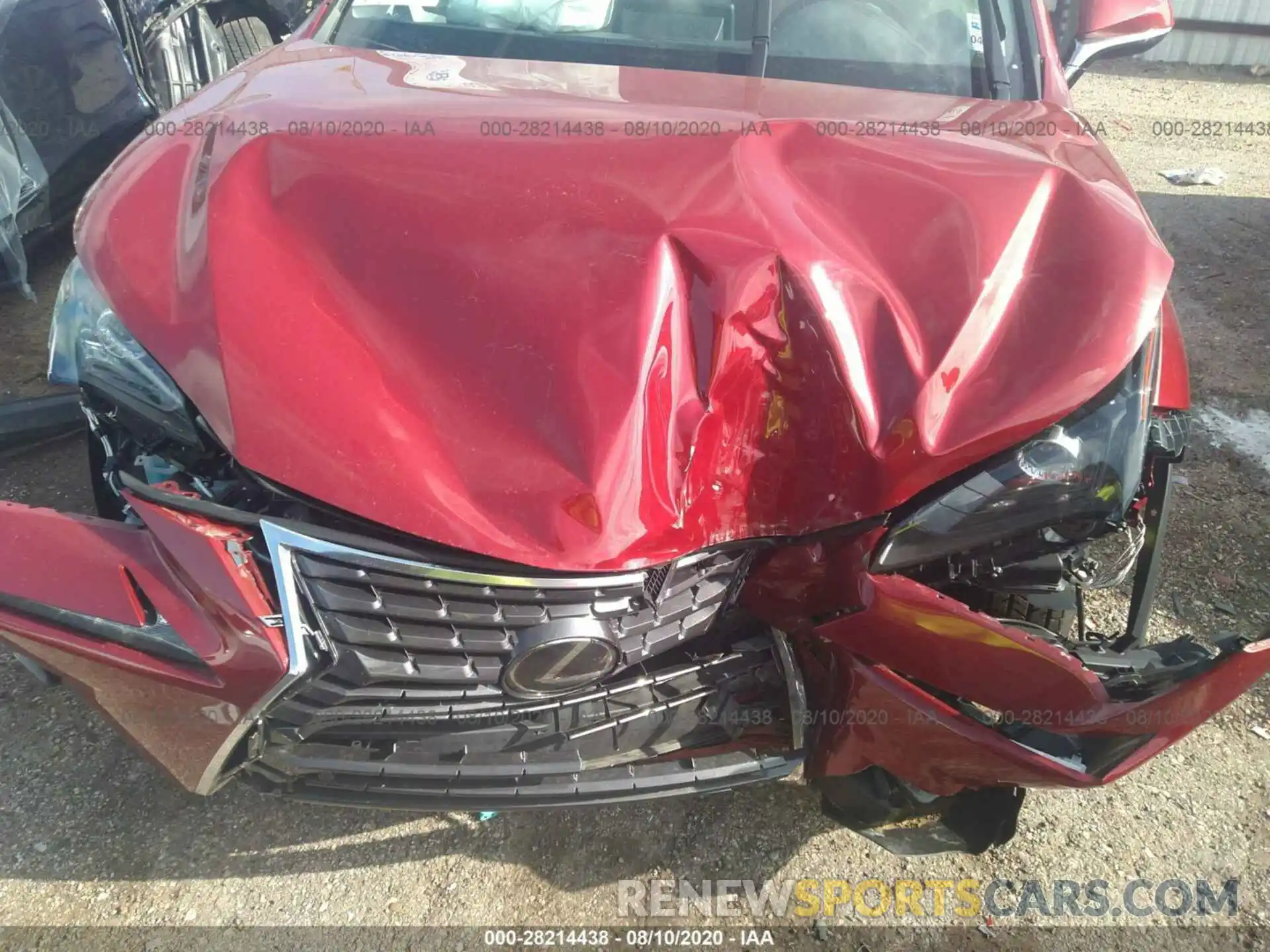 10 Photograph of a damaged car JTJDARBZ6L5014505 LEXUS NX 2020