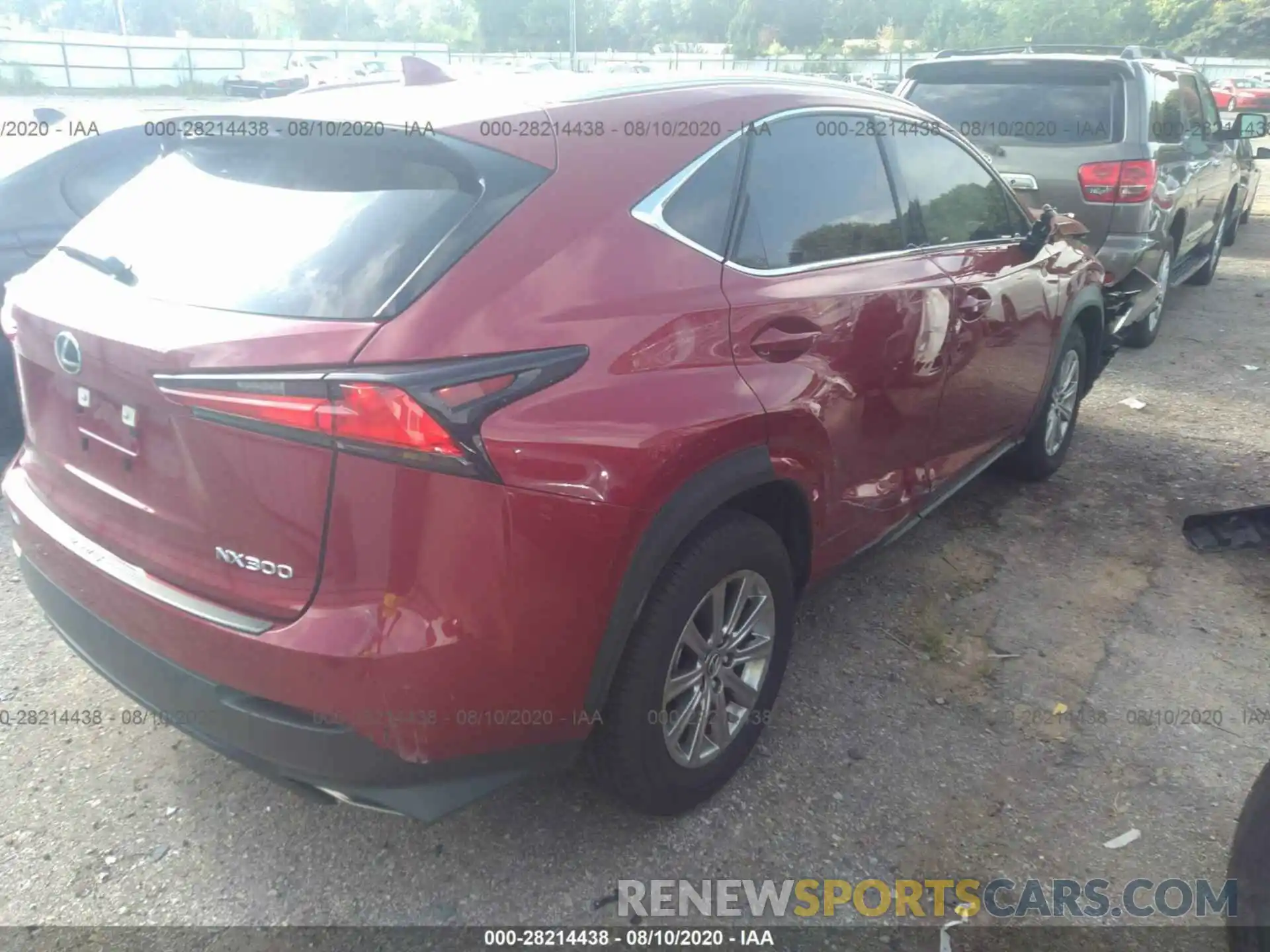 4 Photograph of a damaged car JTJDARBZ6L5014505 LEXUS NX 2020