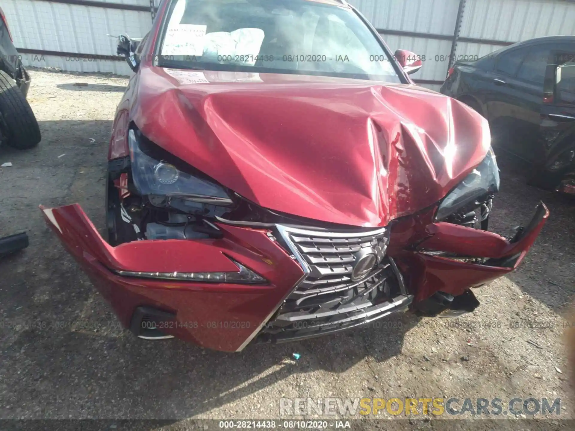 6 Photograph of a damaged car JTJDARBZ6L5014505 LEXUS NX 2020