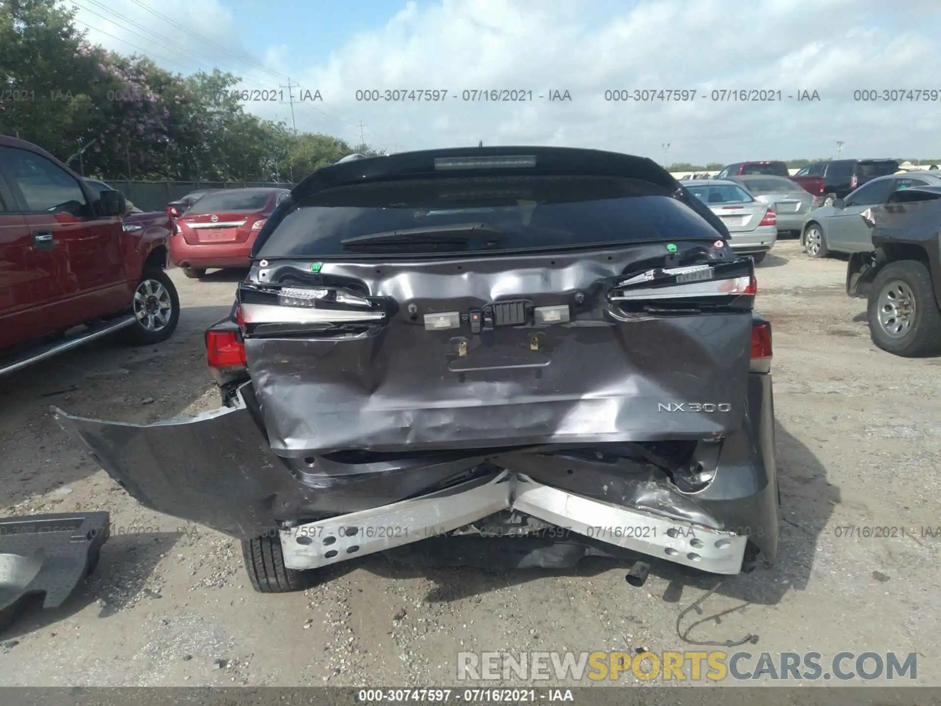 6 Photograph of a damaged car JTJDARBZ7L2173941 LEXUS NX 2020