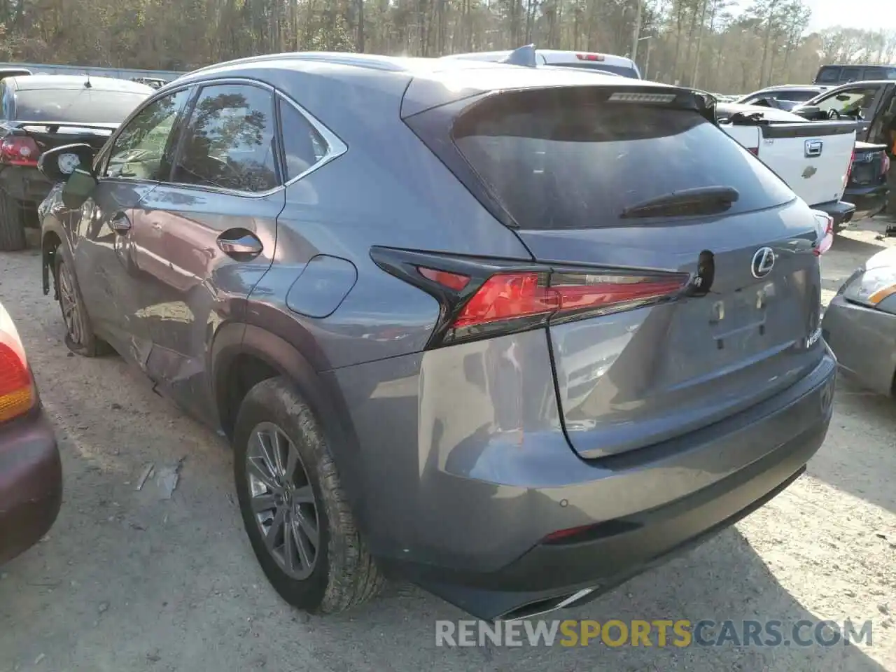 3 Фотография поврежденного автомобиля JTJDARBZ7L2174412 LEXUS NX 2020