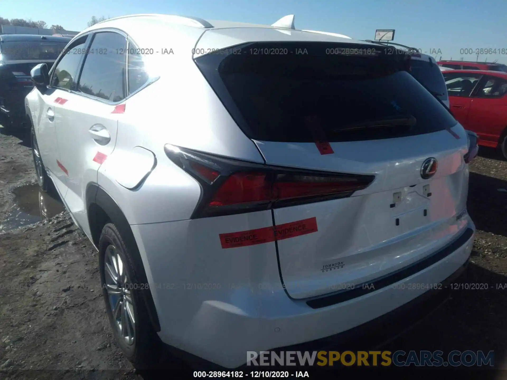 3 Photograph of a damaged car JTJDARBZ7L5005120 LEXUS NX 2020