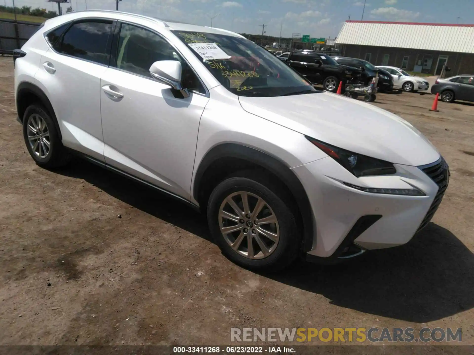 1 Фотография поврежденного автомобиля JTJDARBZ7L5012150 LEXUS NX 2020