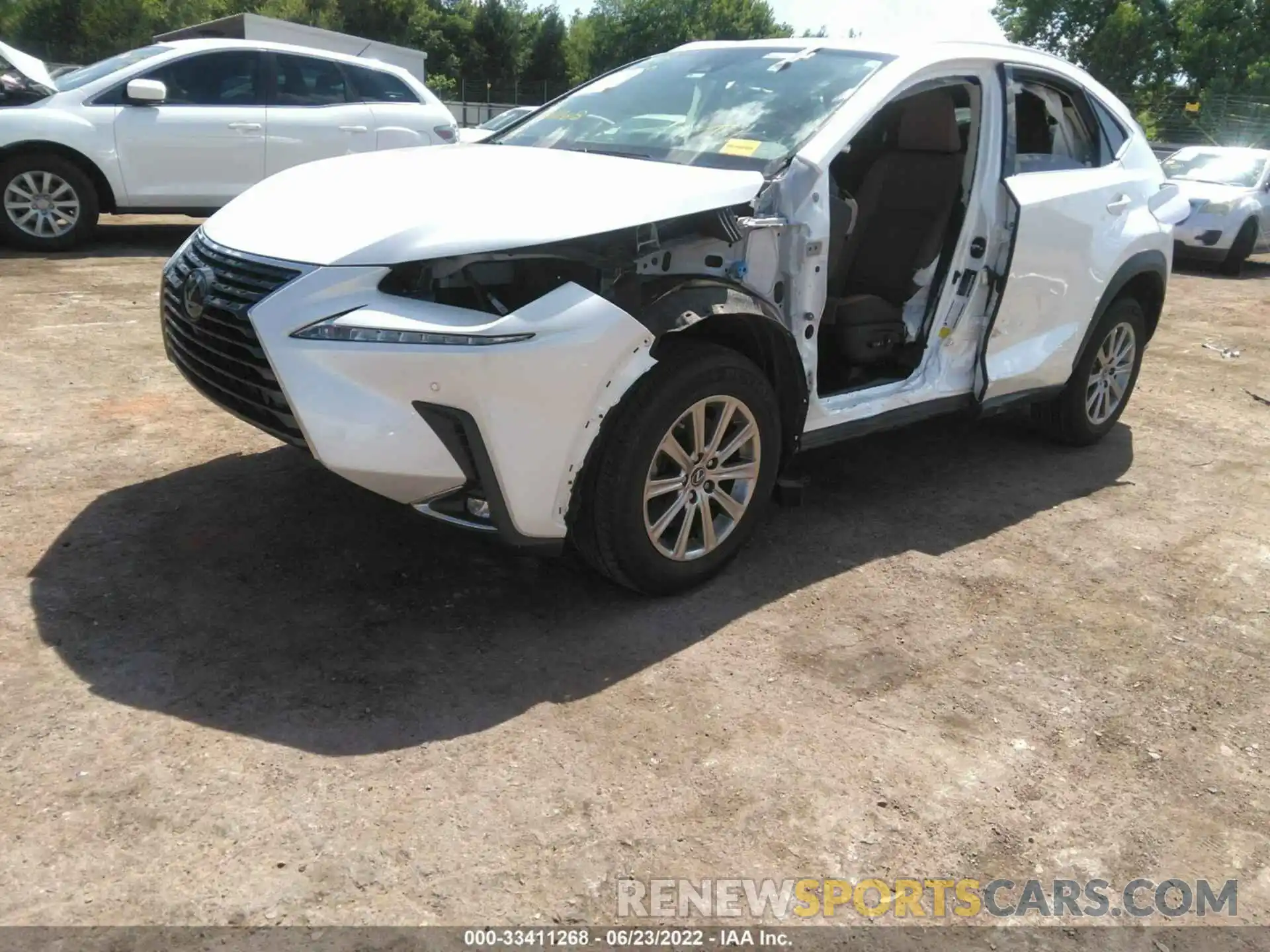 2 Фотография поврежденного автомобиля JTJDARBZ7L5012150 LEXUS NX 2020