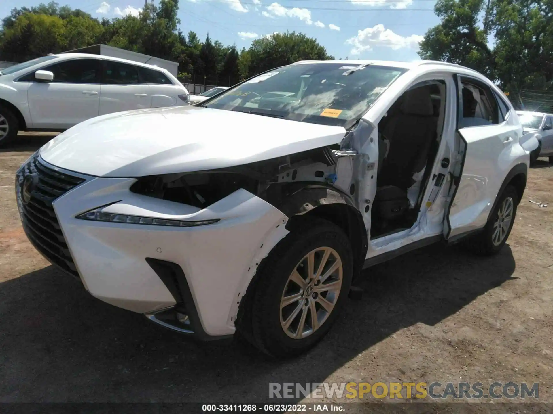 6 Фотография поврежденного автомобиля JTJDARBZ7L5012150 LEXUS NX 2020