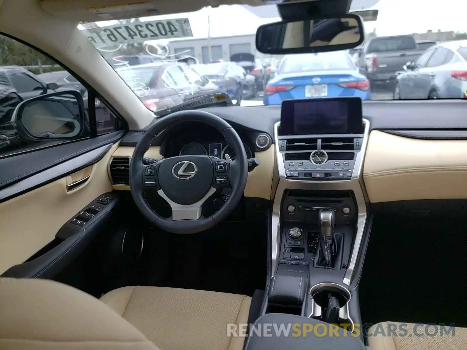 9 Фотография поврежденного автомобиля JTJDARBZ8L2158896 LEXUS NX 2020