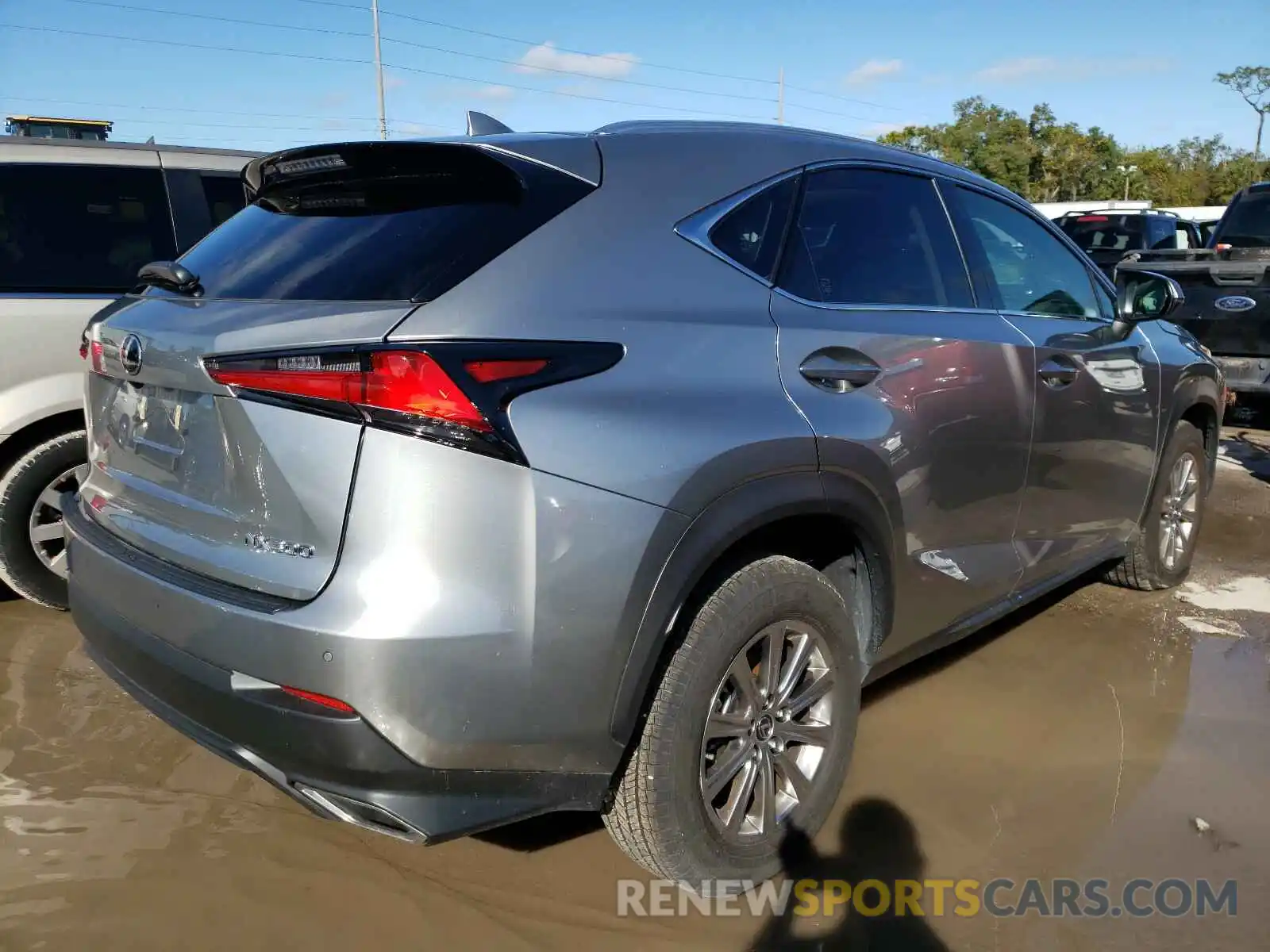 4 Фотография поврежденного автомобиля JTJDARBZ8L2173169 LEXUS NX 2020