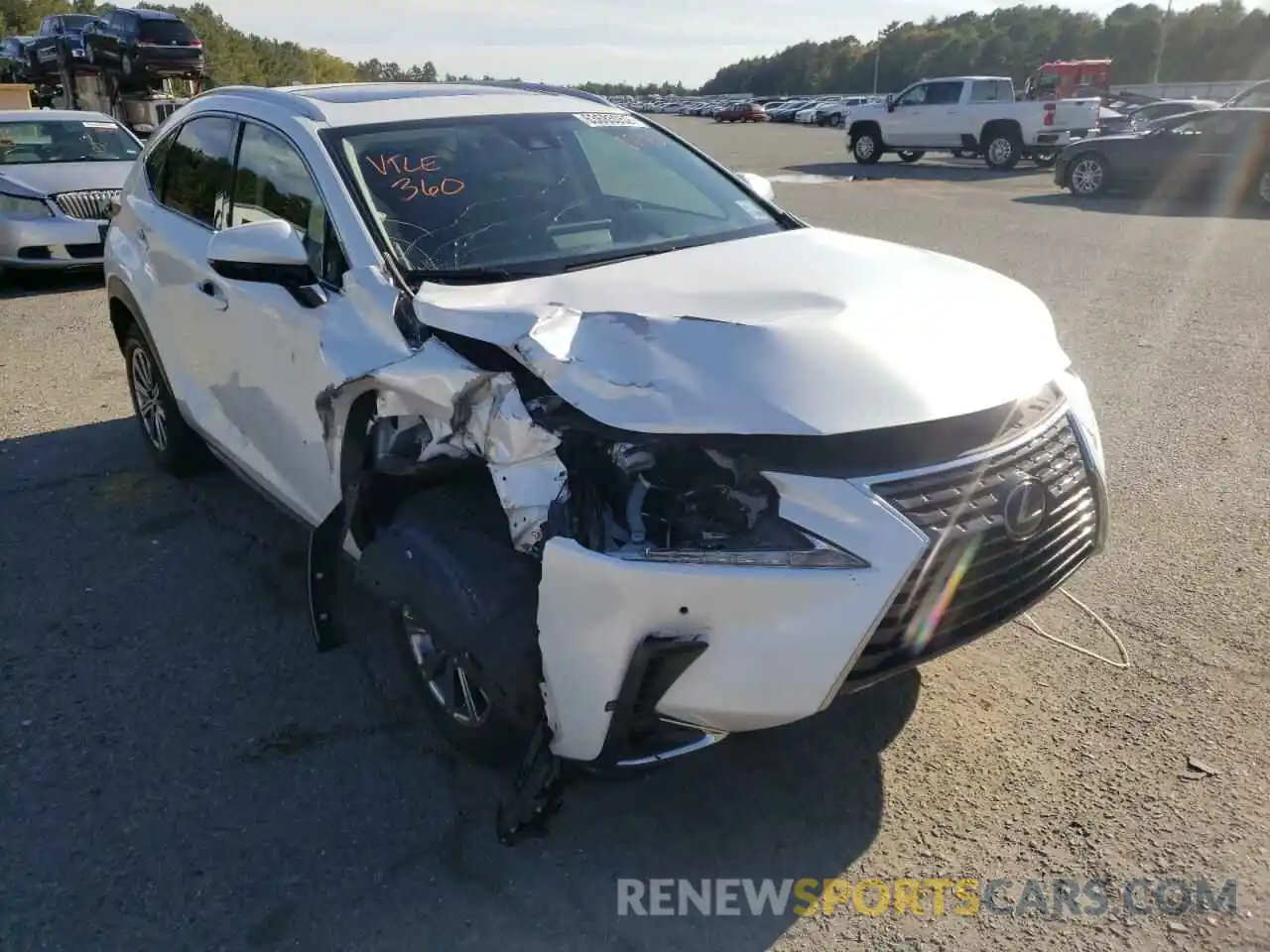 1 Photograph of a damaged car JTJDARBZ8L5001321 LEXUS NX 2020