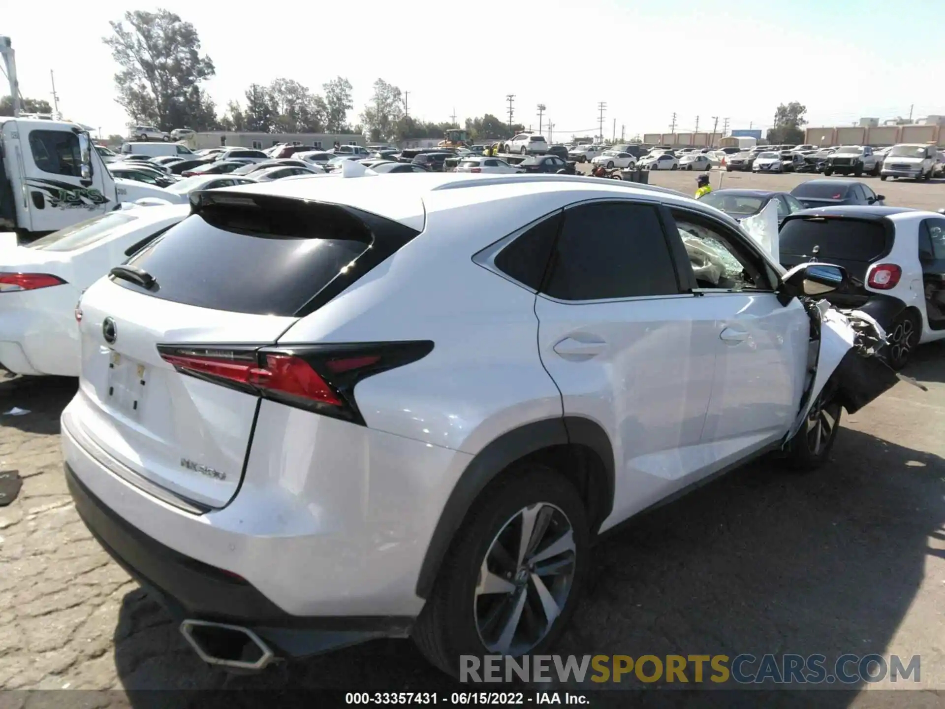 4 Photograph of a damaged car JTJDARBZ8L5005904 LEXUS NX 2020