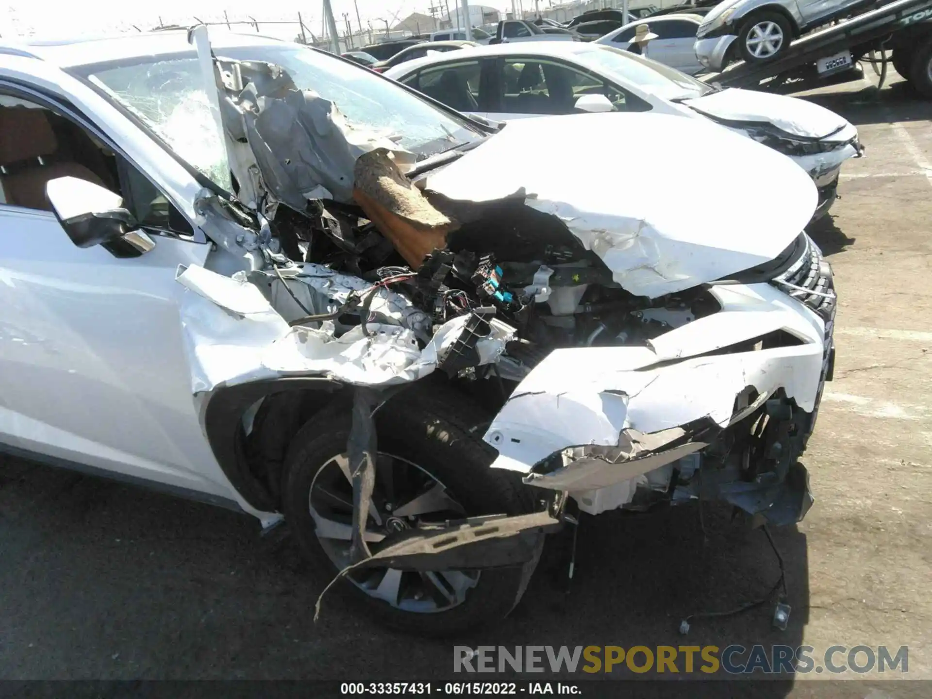 6 Photograph of a damaged car JTJDARBZ8L5005904 LEXUS NX 2020