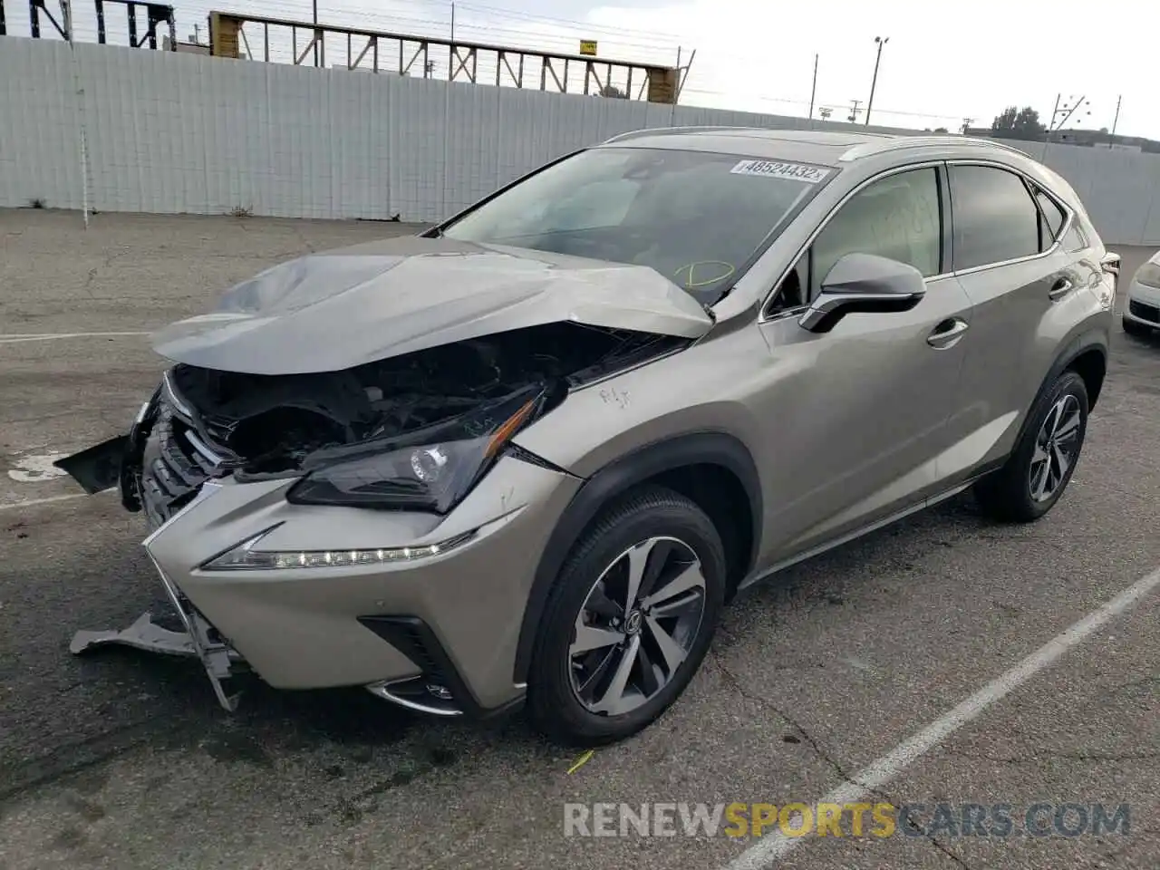 2 Photograph of a damaged car JTJDARBZ8L5012156 LEXUS NX 2020