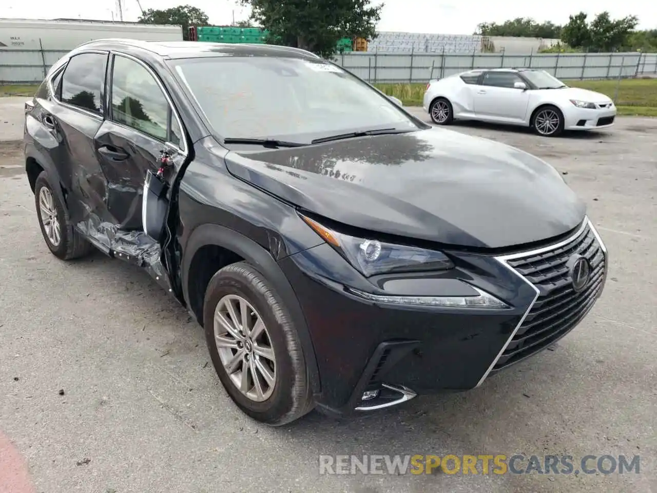 1 Photograph of a damaged car JTJDARBZ9L2173357 LEXUS NX 2020