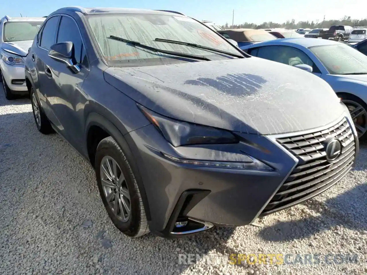 1 Фотография поврежденного автомобиля JTJDARBZ9L2173472 LEXUS NX 2020