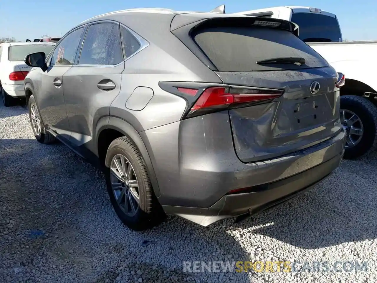 3 Фотография поврежденного автомобиля JTJDARBZ9L2173472 LEXUS NX 2020