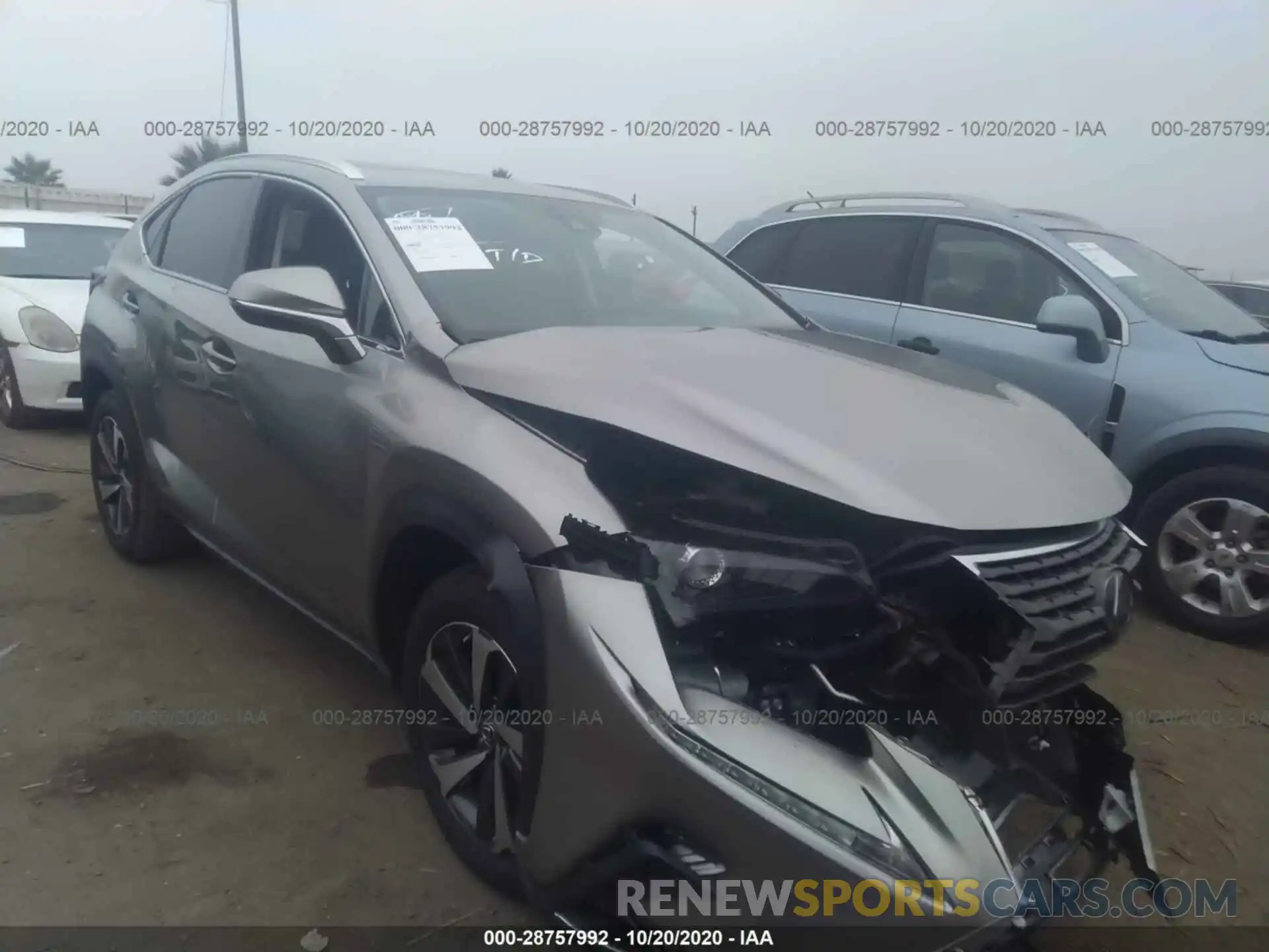 1 Photograph of a damaged car JTJDARBZ9L5000159 LEXUS NX 2020