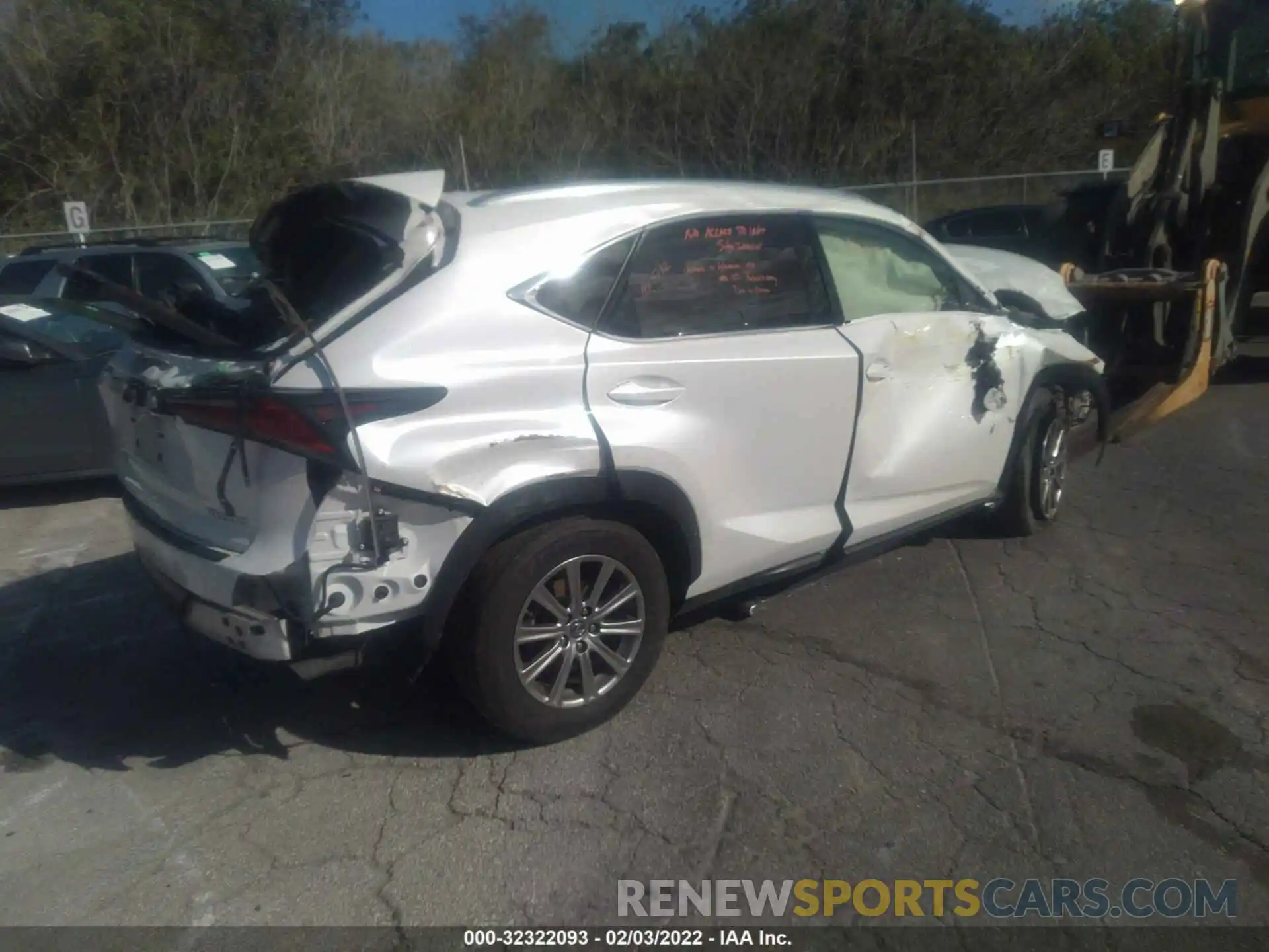 4 Photograph of a damaged car JTJDARBZ9L5008892 LEXUS NX 2020