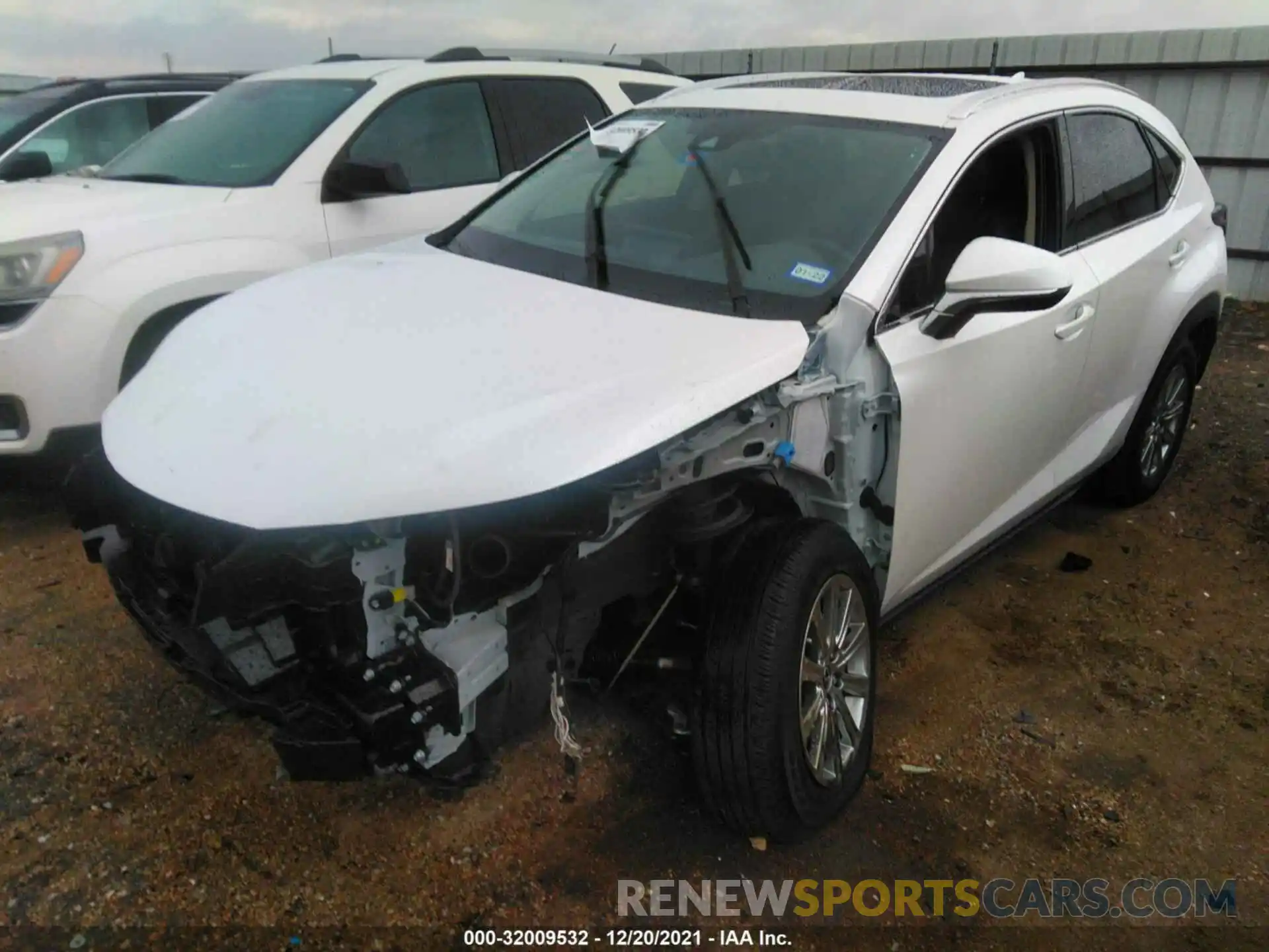 2 Фотография поврежденного автомобиля JTJDARBZ9L5013512 LEXUS NX 2020