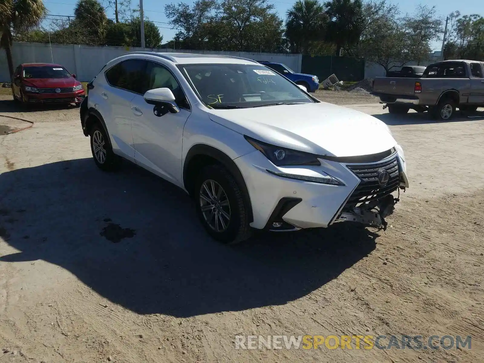 1 Фотография поврежденного автомобиля JTJDARBZ9L5013543 LEXUS NX 2020