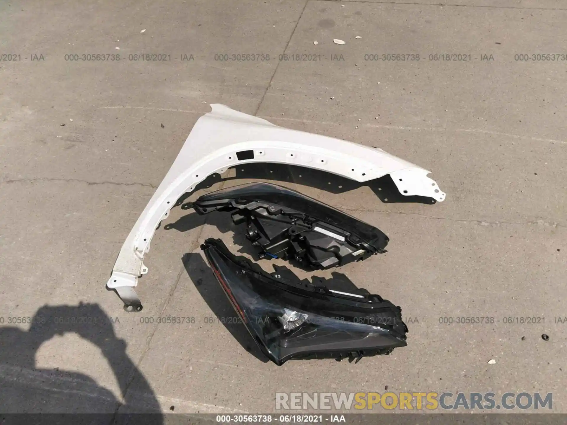 11 Photograph of a damaged car JTJDARBZ9L5016734 LEXUS NX 2020