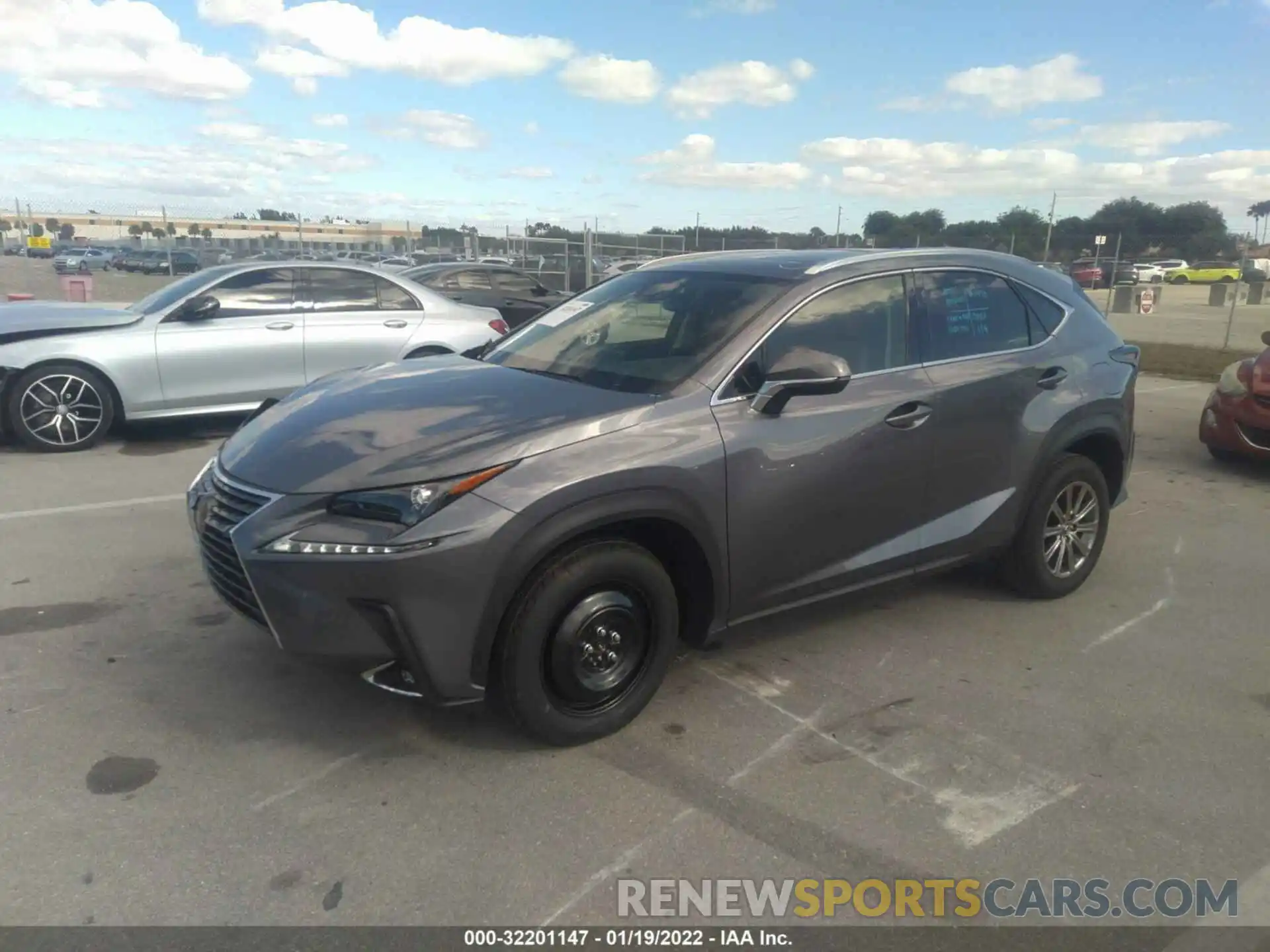 2 Photograph of a damaged car JTJDARBZ9L5019052 LEXUS NX 2020