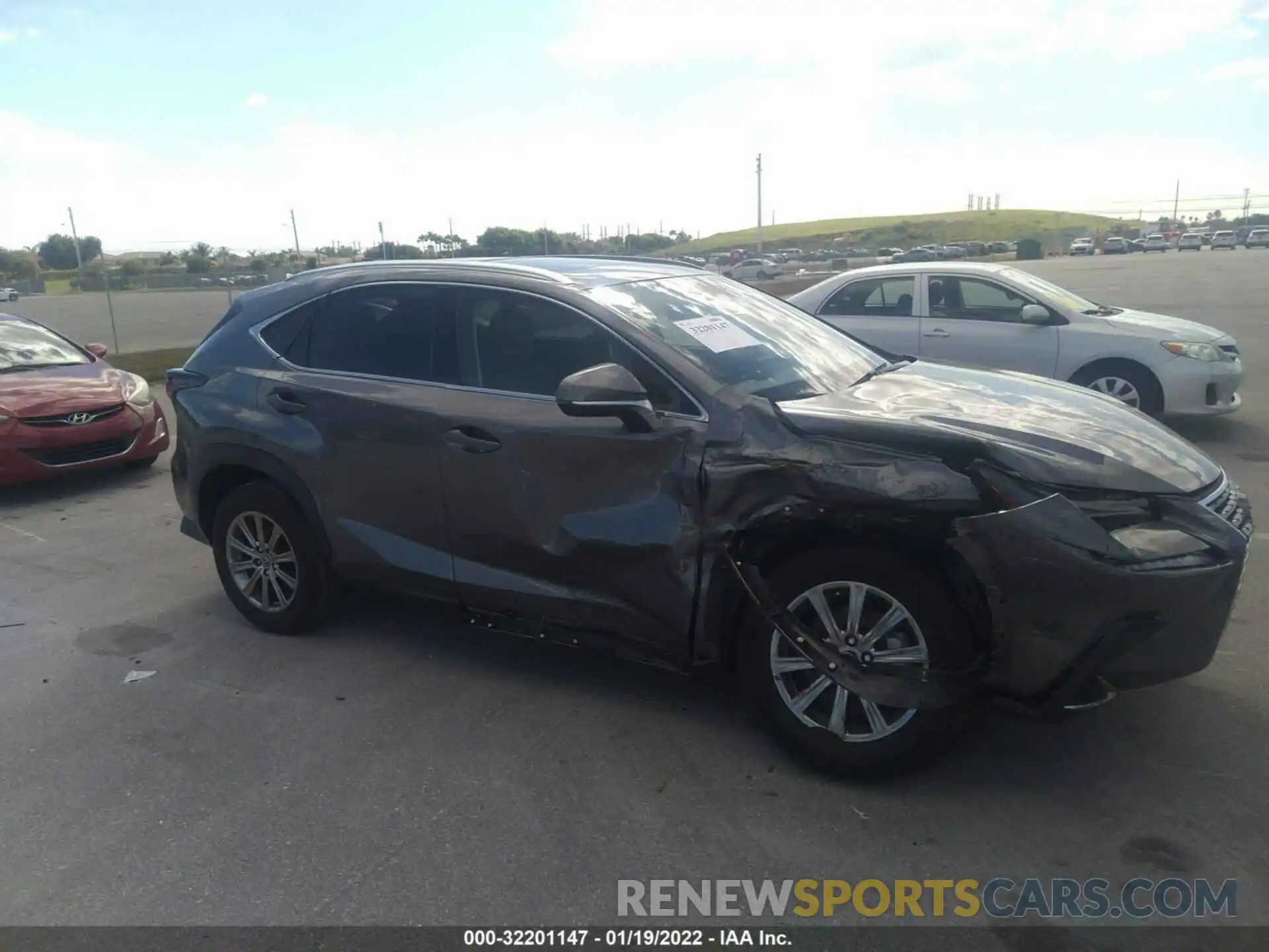 6 Photograph of a damaged car JTJDARBZ9L5019052 LEXUS NX 2020