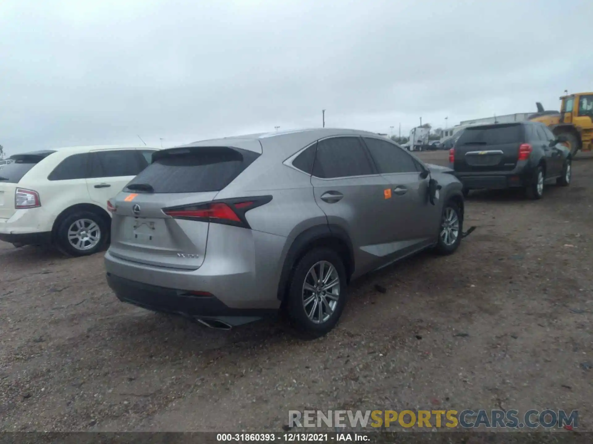 4 Photograph of a damaged car JTJDARBZXL5005029 LEXUS NX 2020