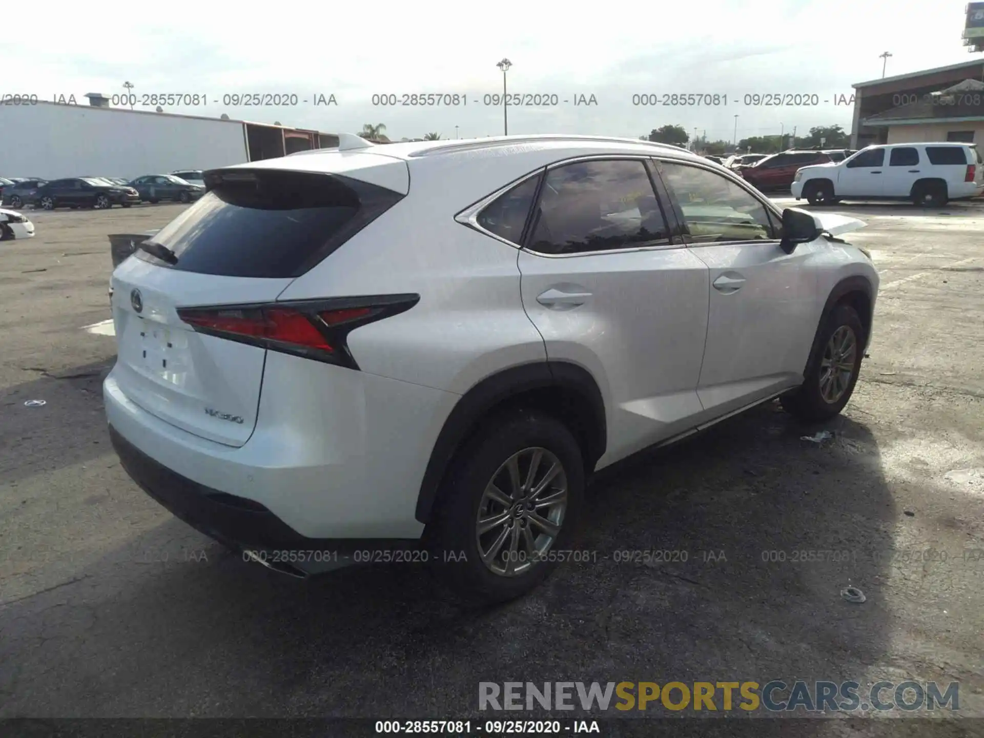 4 Photograph of a damaged car JTJDARBZXL5010375 LEXUS NX 2020