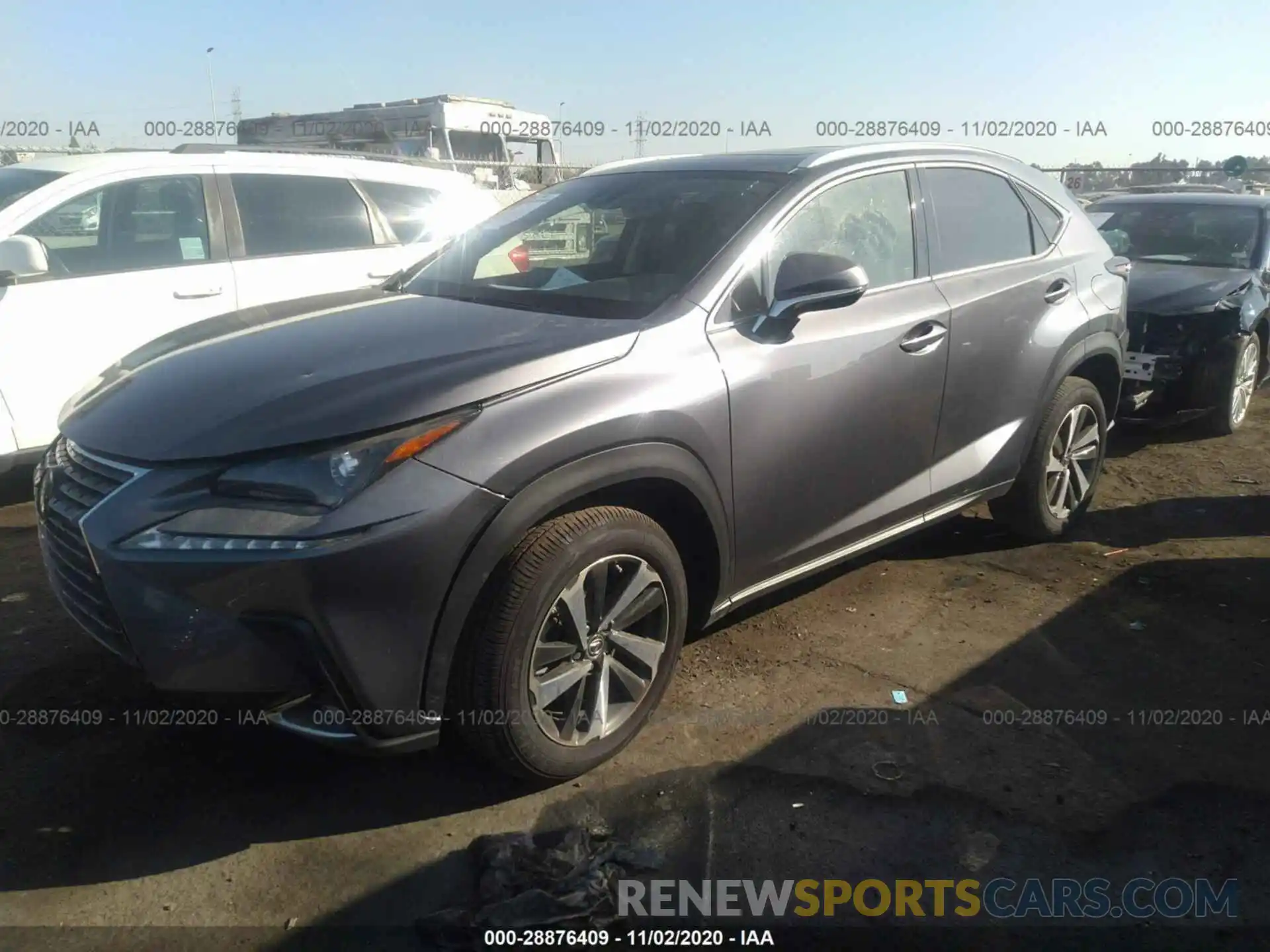 2 Photograph of a damaged car JTJDARBZXL5012028 LEXUS NX 2020