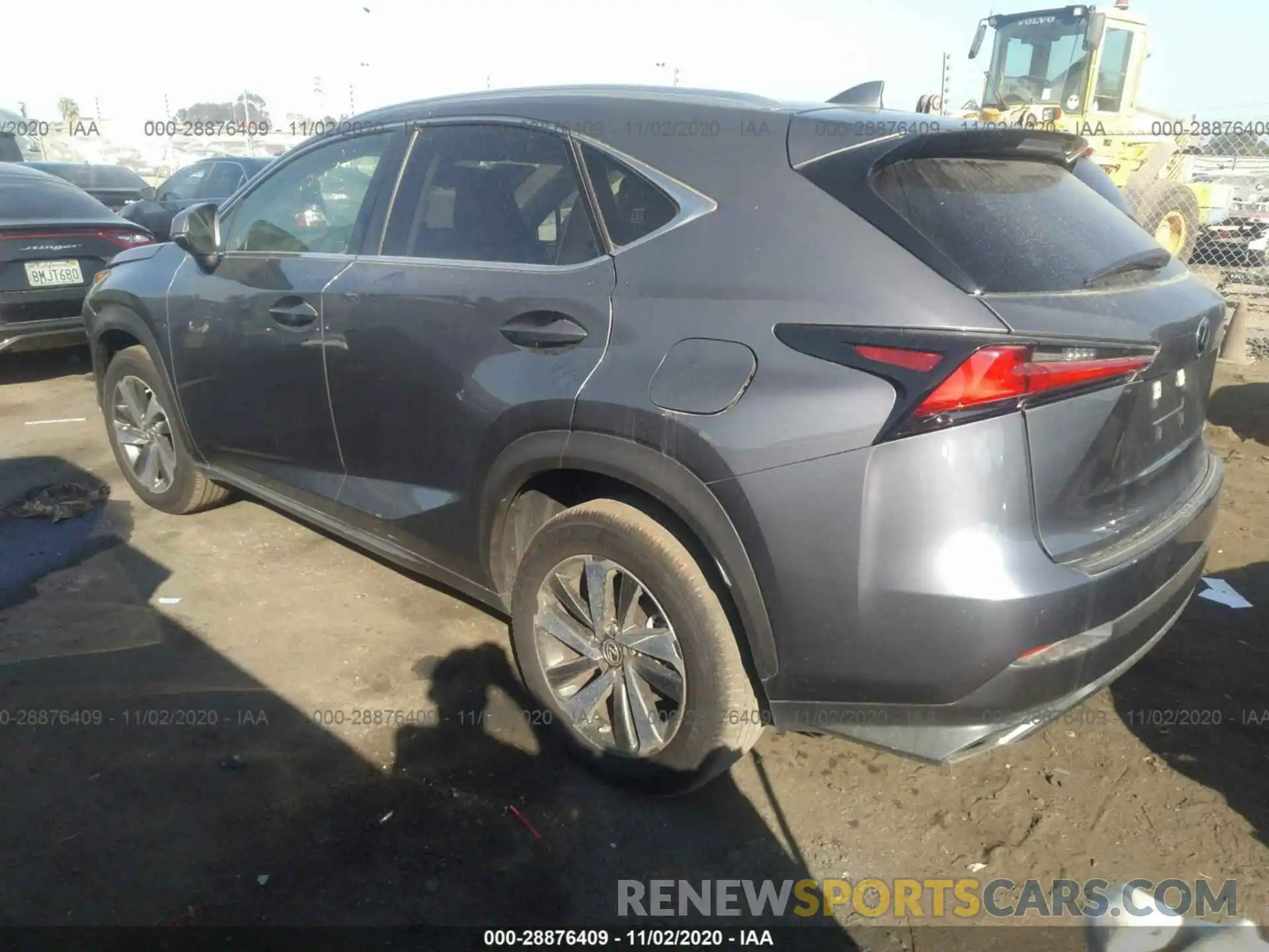 3 Photograph of a damaged car JTJDARBZXL5012028 LEXUS NX 2020