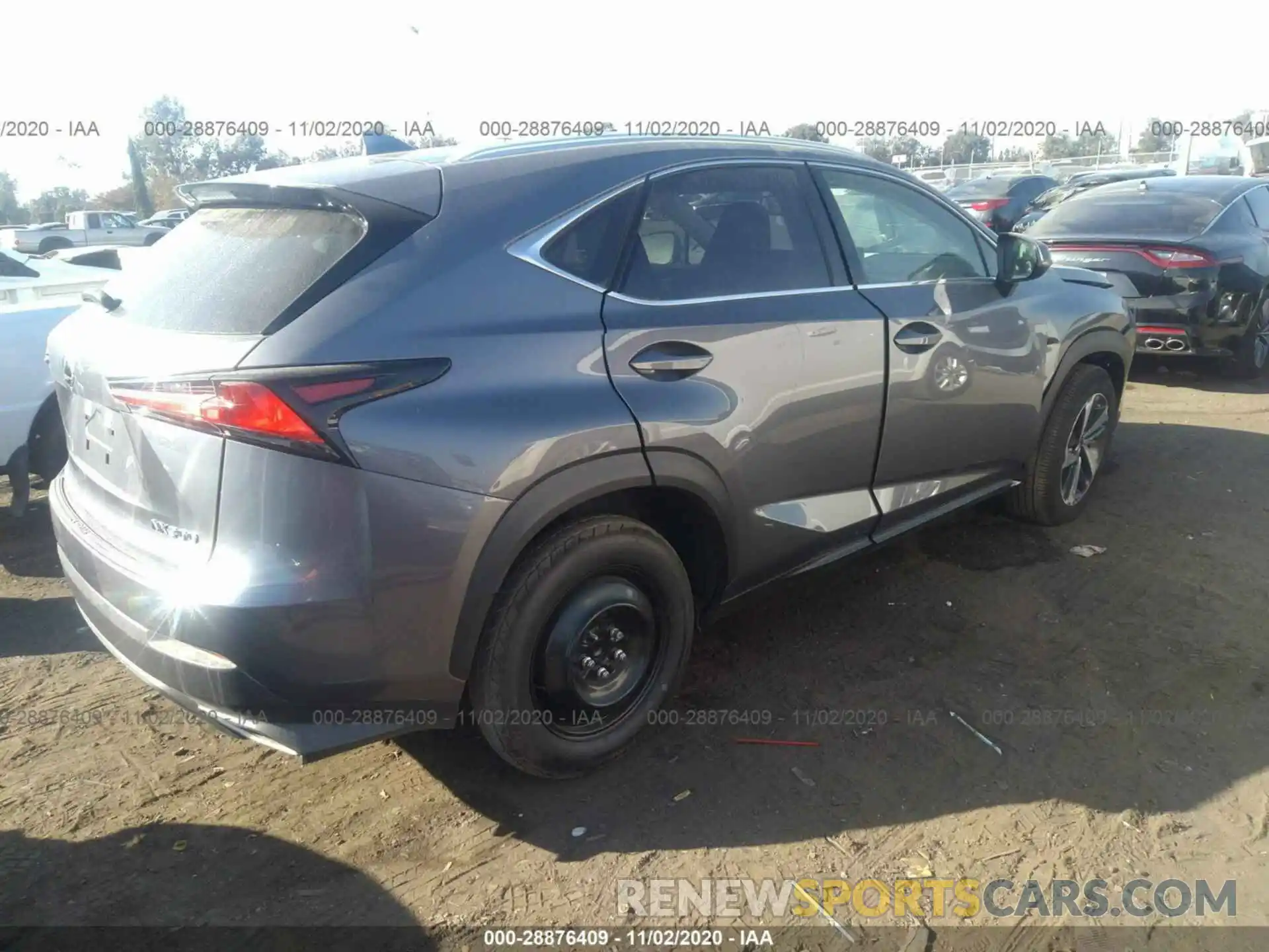 4 Photograph of a damaged car JTJDARBZXL5012028 LEXUS NX 2020