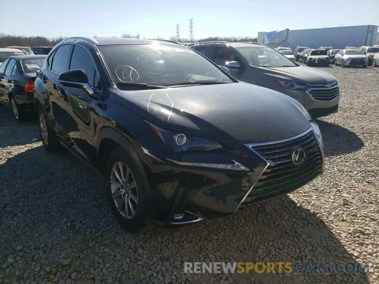 1 Photograph of a damaged car JTJDARBZXL5016208 LEXUS NX 2020