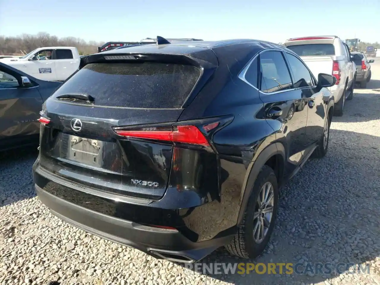 4 Фотография поврежденного автомобиля JTJDARBZXL5016208 LEXUS NX 2020