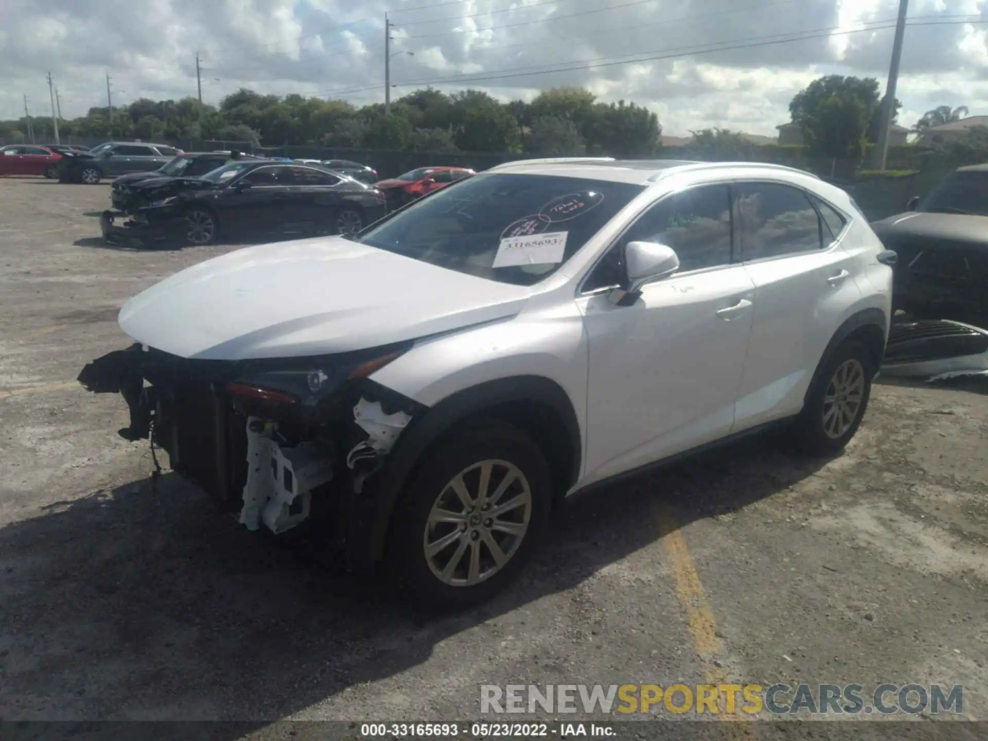 2 Photograph of a damaged car JTJDARBZXL5017505 LEXUS NX 2020