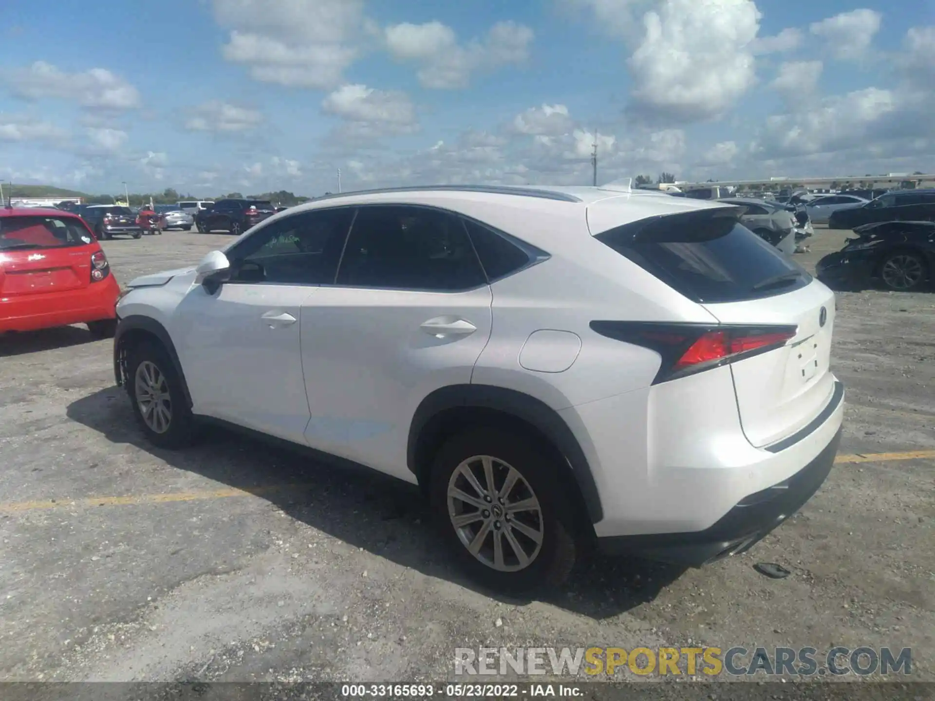 3 Фотография поврежденного автомобиля JTJDARBZXL5017505 LEXUS NX 2020