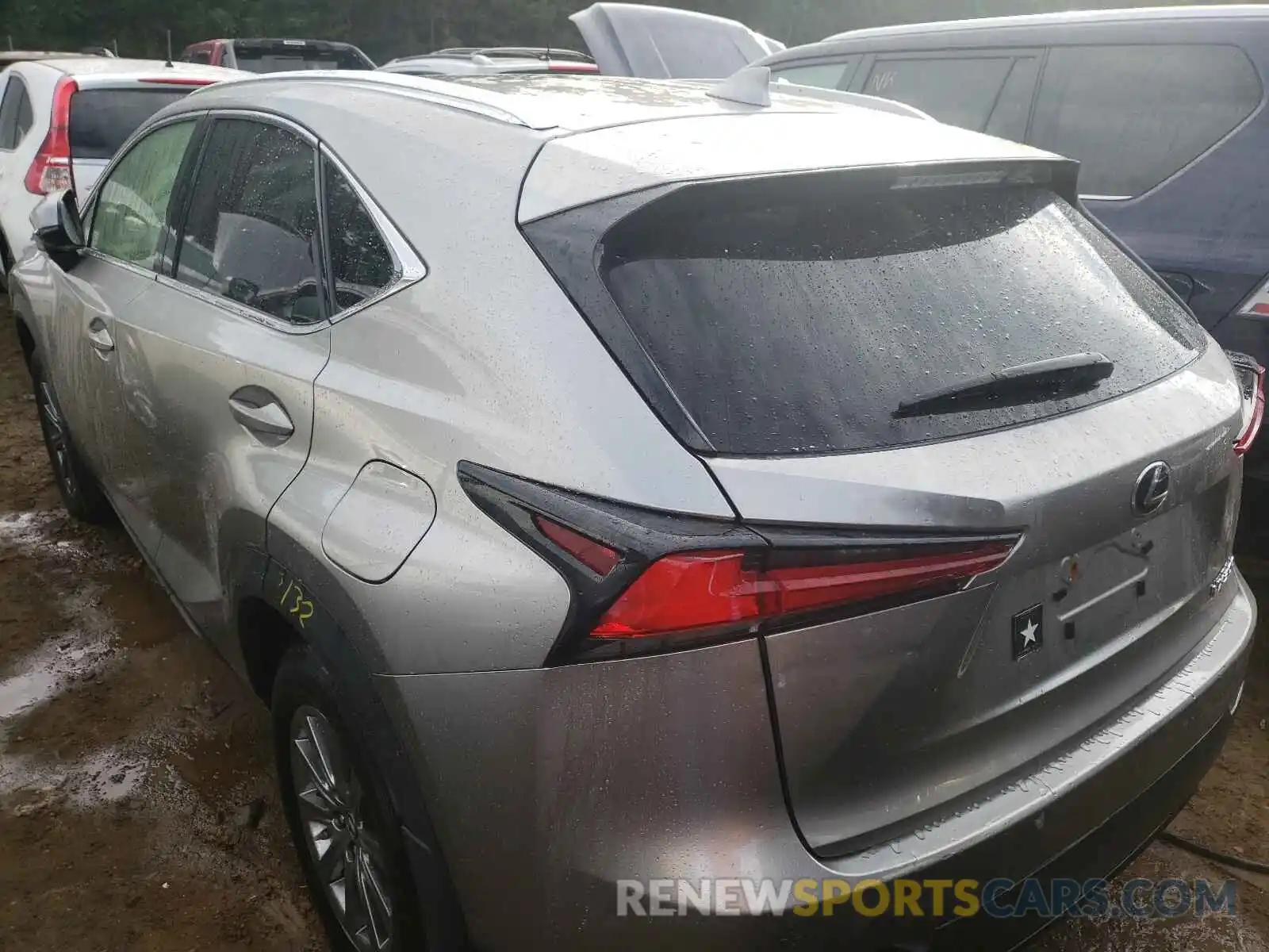 3 Photograph of a damaged car JTJDARDZ0L2220594 LEXUS NX 2020