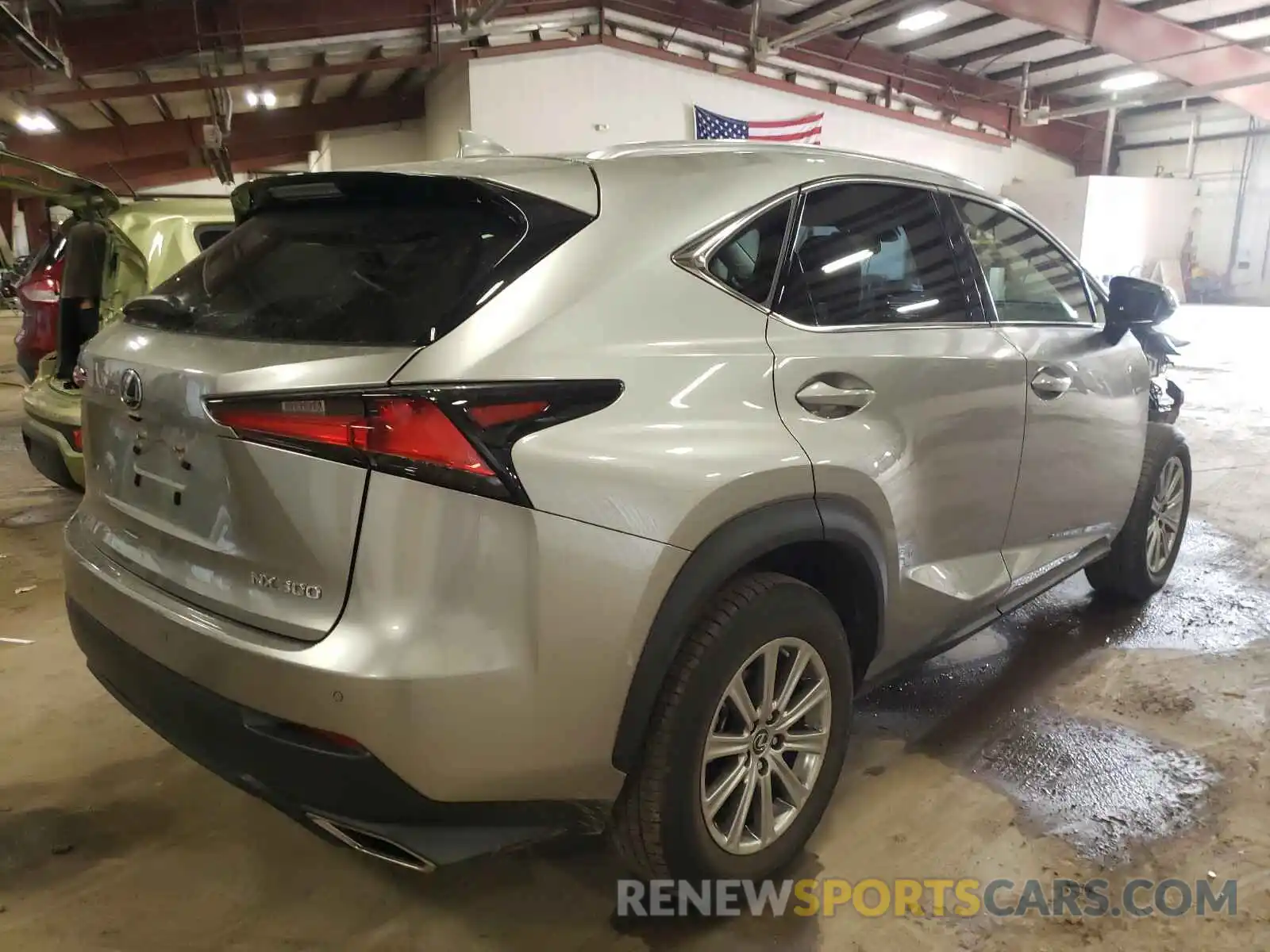 4 Фотография поврежденного автомобиля JTJDARDZ0L2233443 LEXUS NX 2020