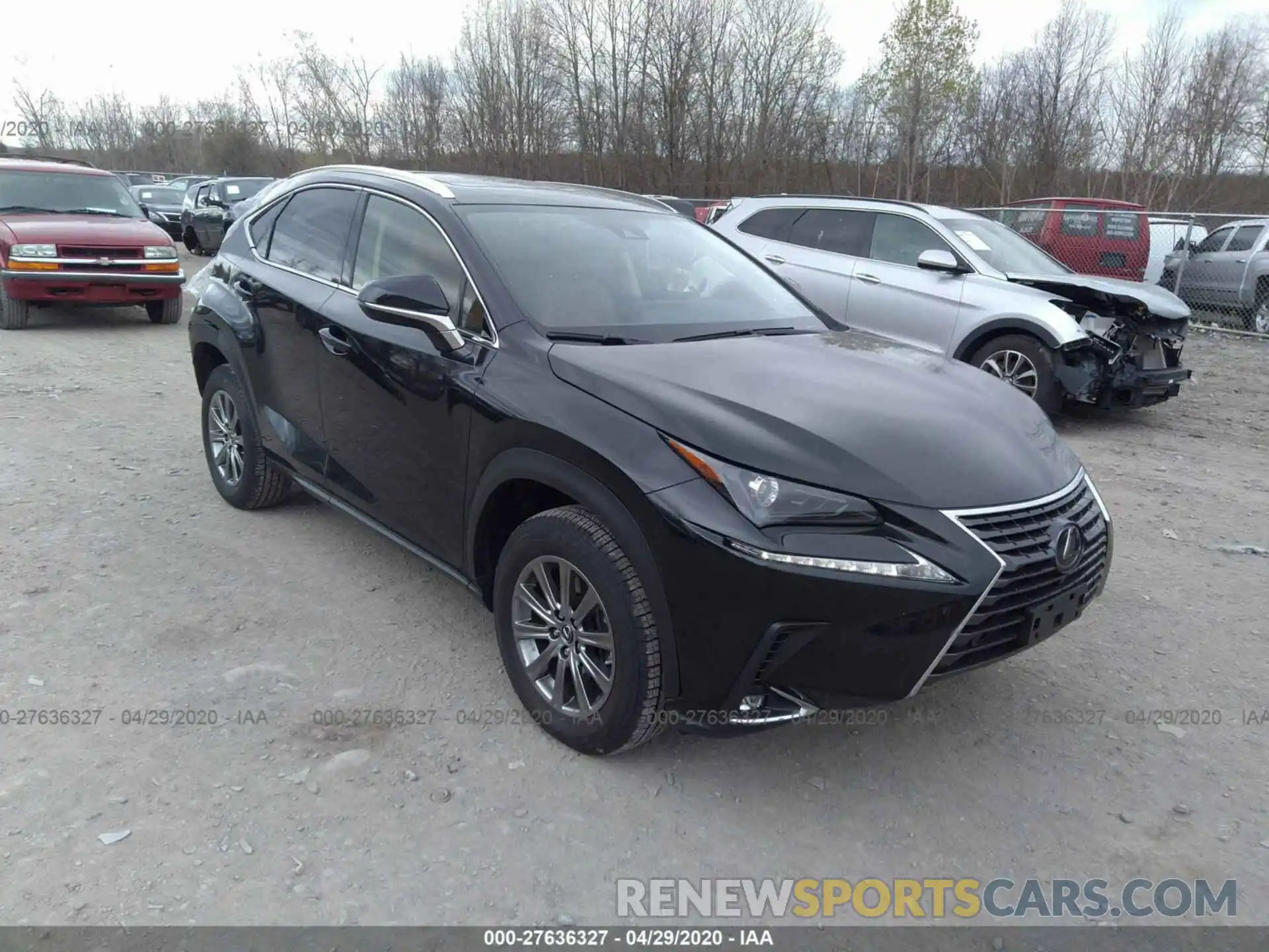 1 Photograph of a damaged car JTJDARDZ0L5004498 LEXUS NX 2020