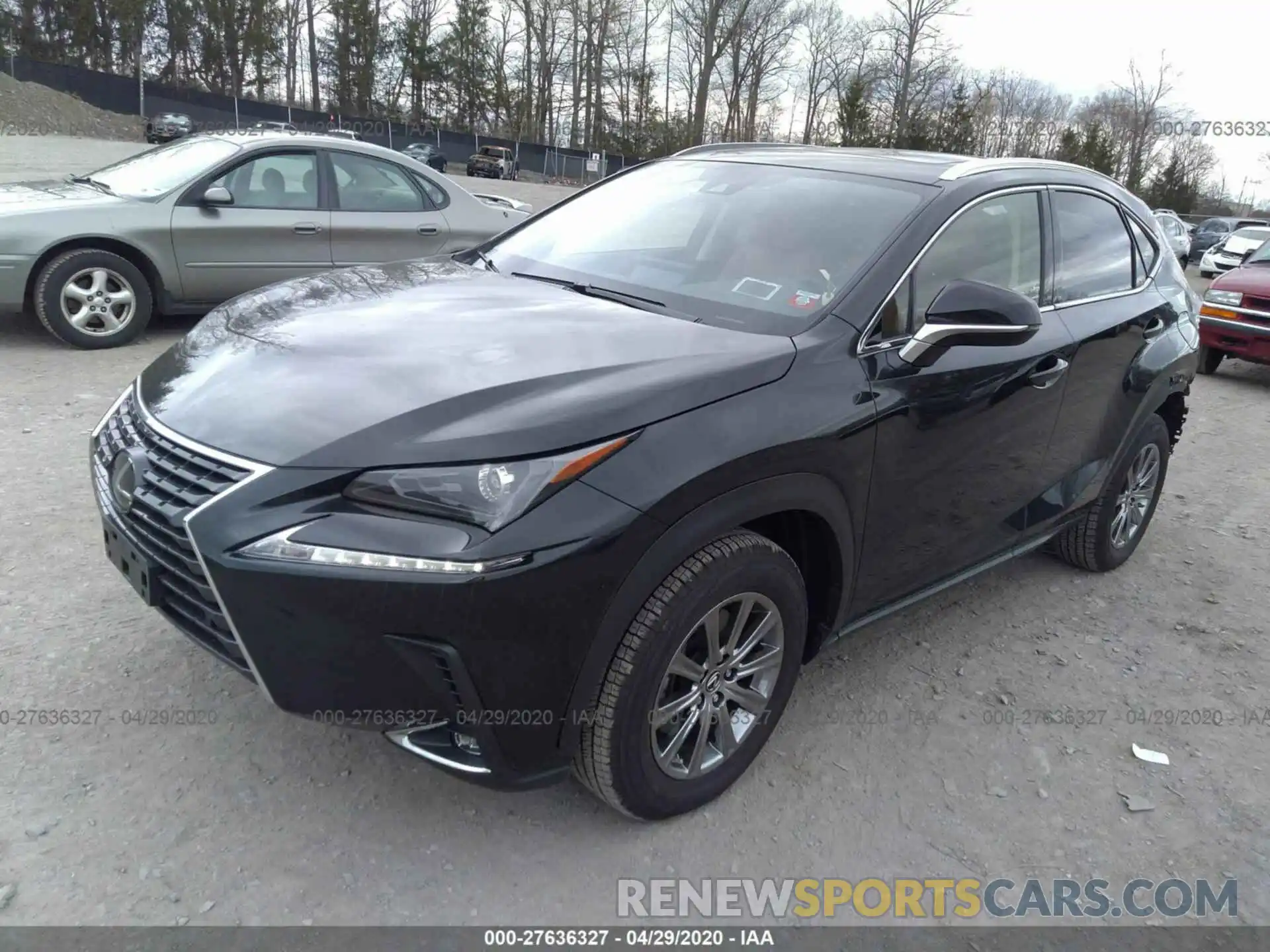 2 Фотография поврежденного автомобиля JTJDARDZ0L5004498 LEXUS NX 2020