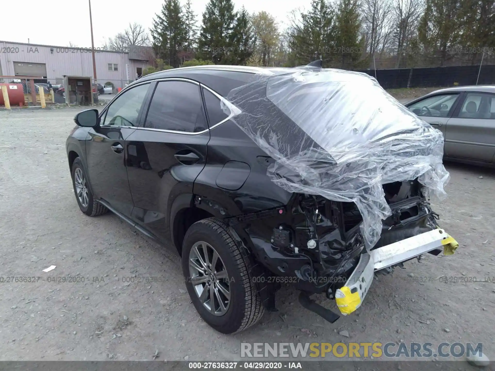 3 Photograph of a damaged car JTJDARDZ0L5004498 LEXUS NX 2020