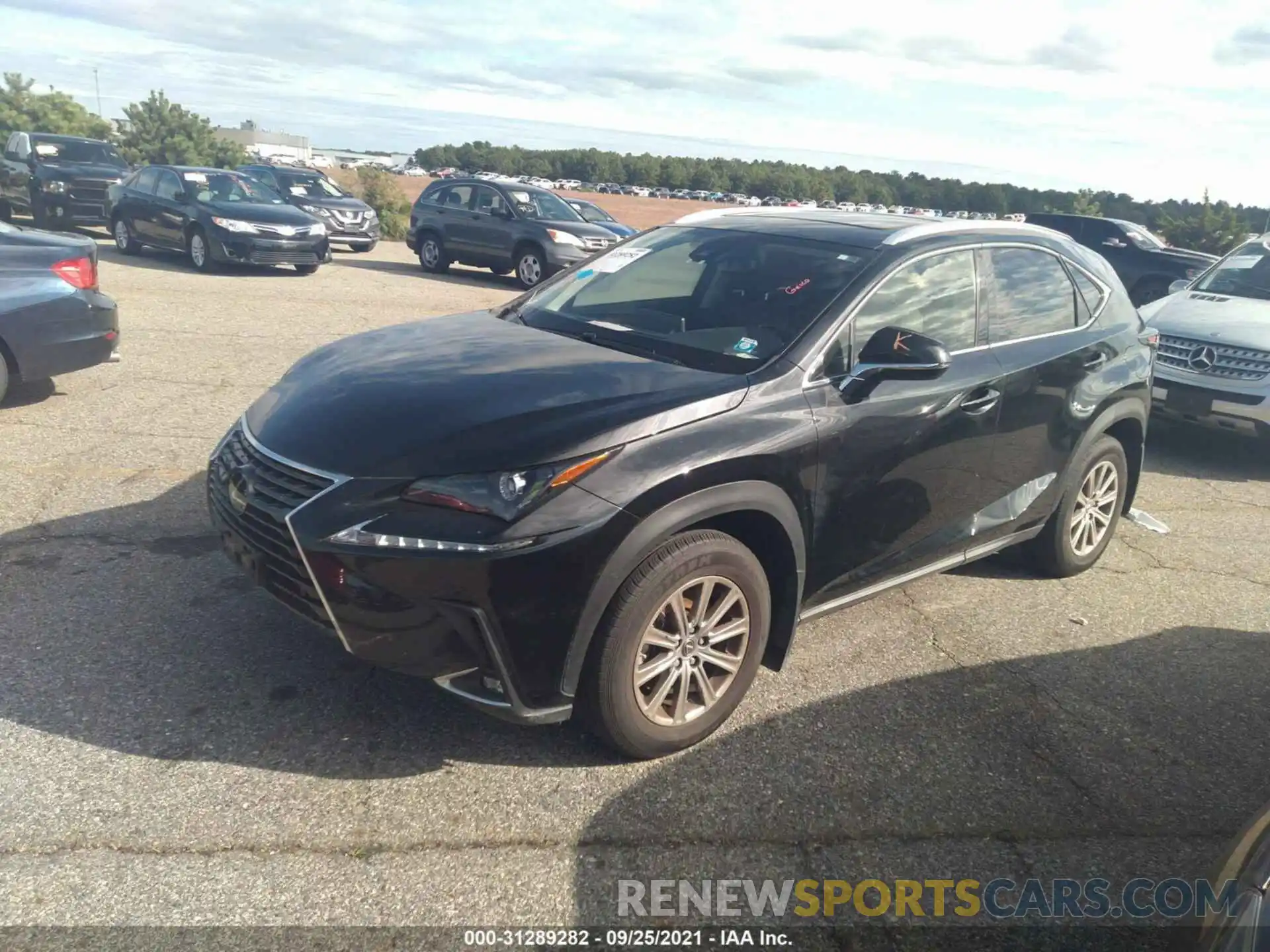 2 Photograph of a damaged car JTJDARDZ0L5007644 LEXUS NX 2020