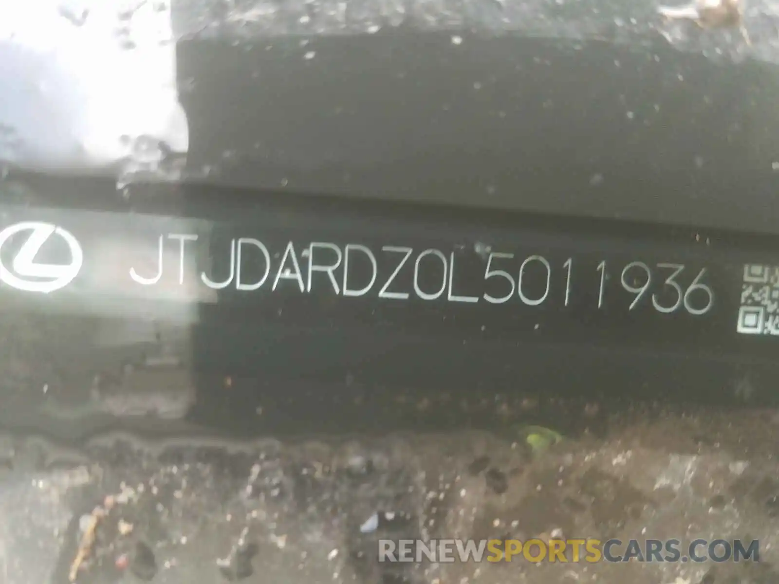 10 Photograph of a damaged car JTJDARDZ0L5011936 LEXUS NX 2020
