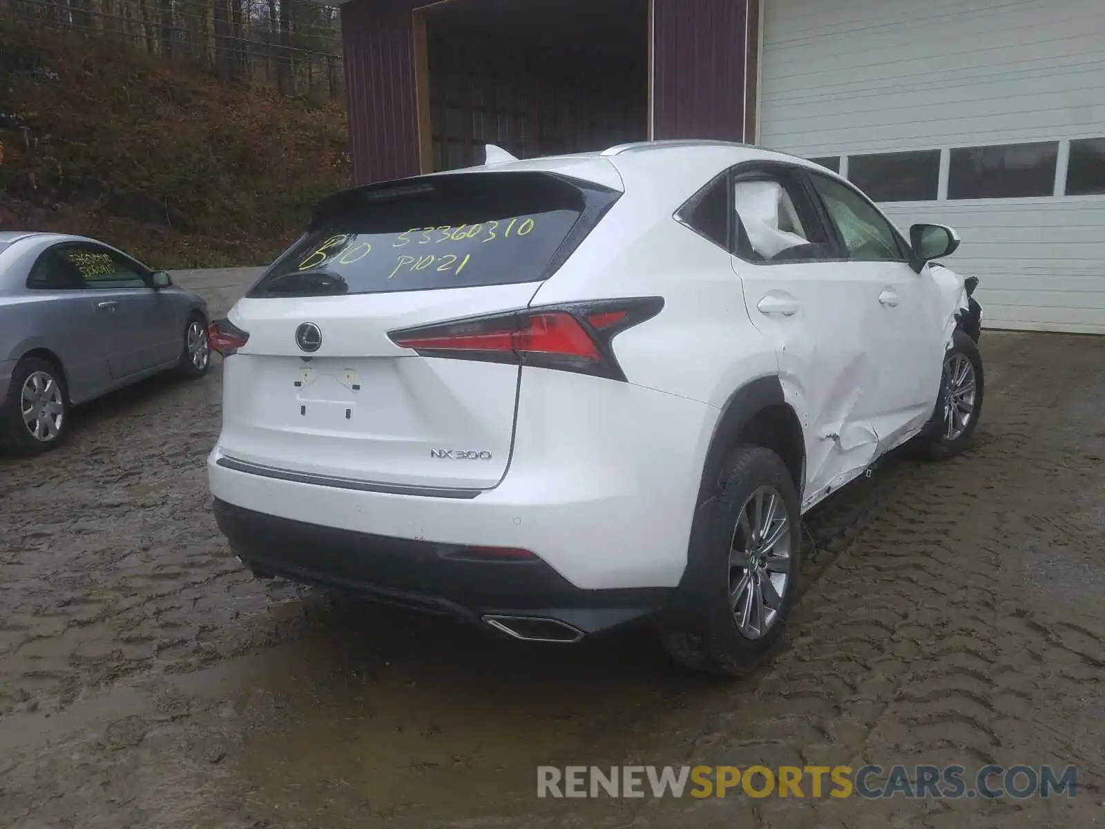 4 Фотография поврежденного автомобиля JTJDARDZ0L5011936 LEXUS NX 2020