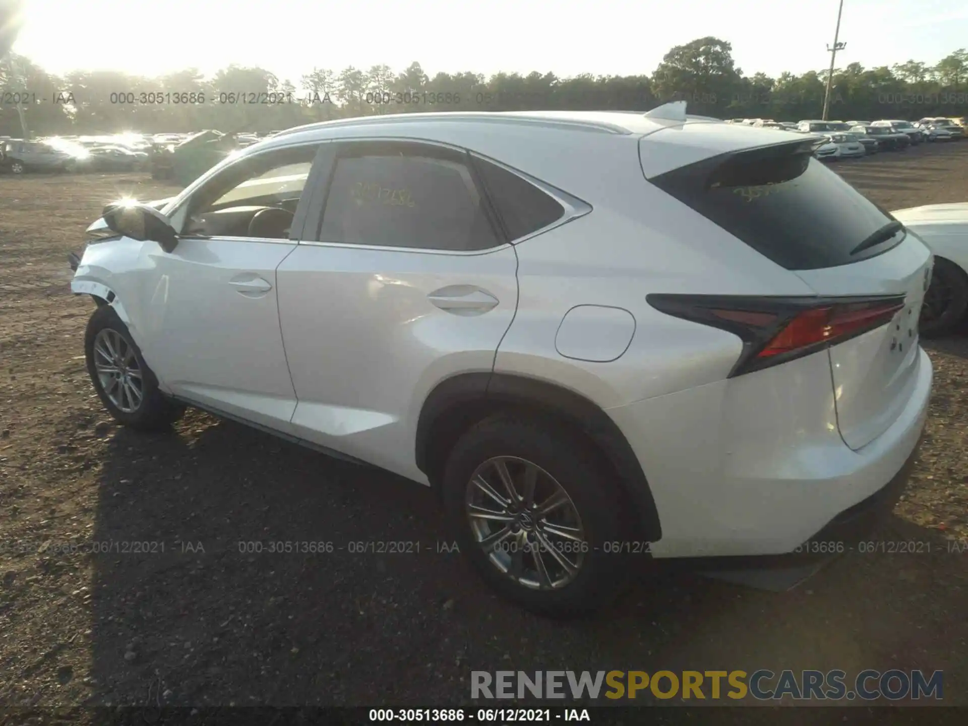 3 Photograph of a damaged car JTJDARDZ0L5016215 LEXUS NX 2020