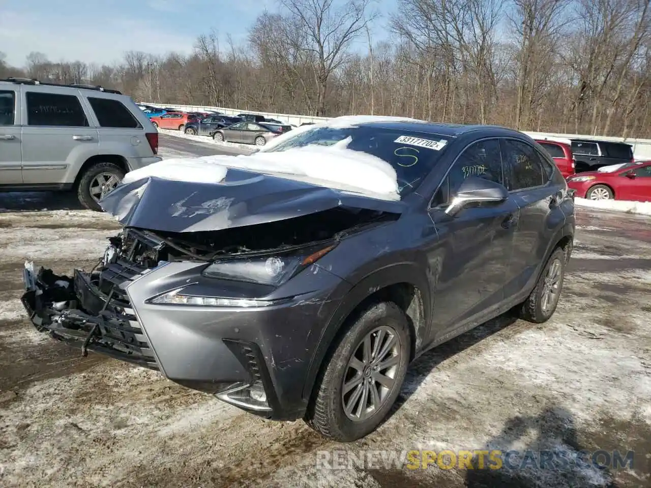 2 Photograph of a damaged car JTJDARDZ0L5017090 LEXUS NX 2020