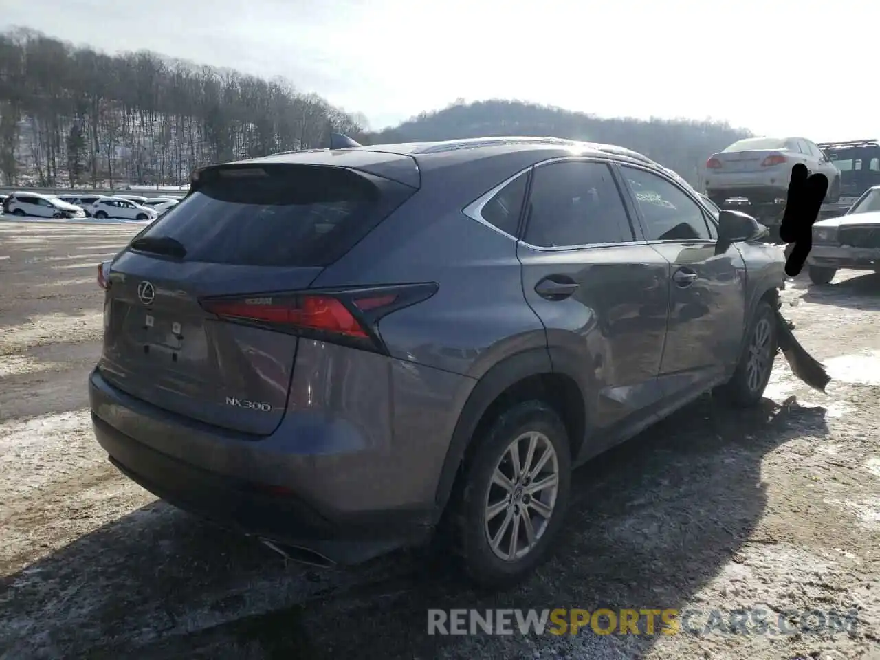 4 Фотография поврежденного автомобиля JTJDARDZ0L5017090 LEXUS NX 2020