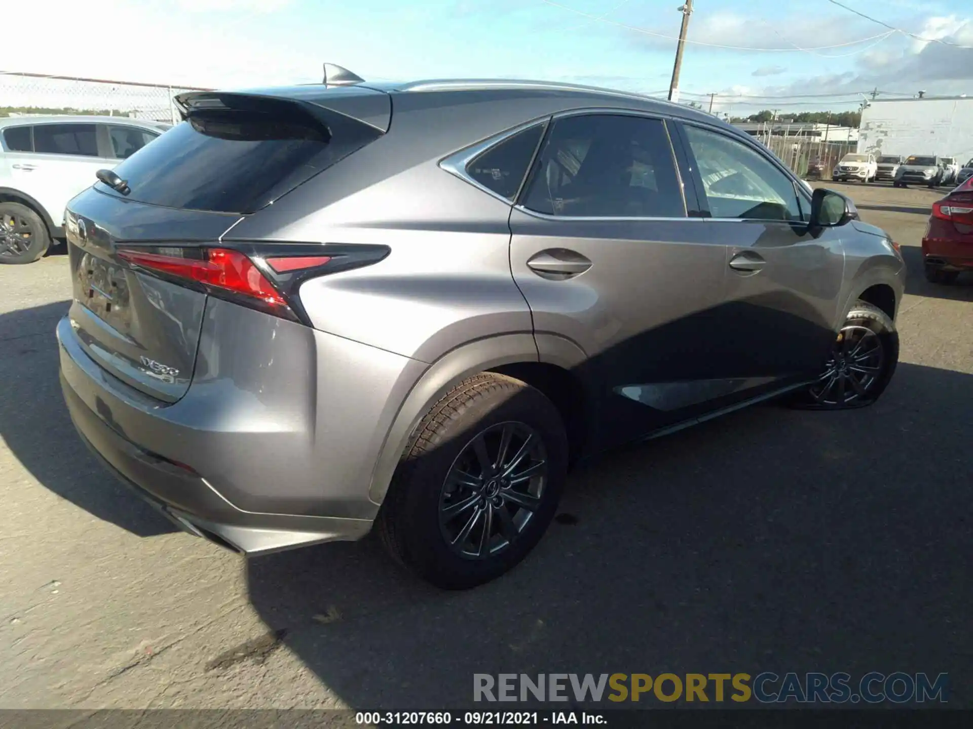 4 Фотография поврежденного автомобиля JTJDARDZ1L2226081 LEXUS NX 2020